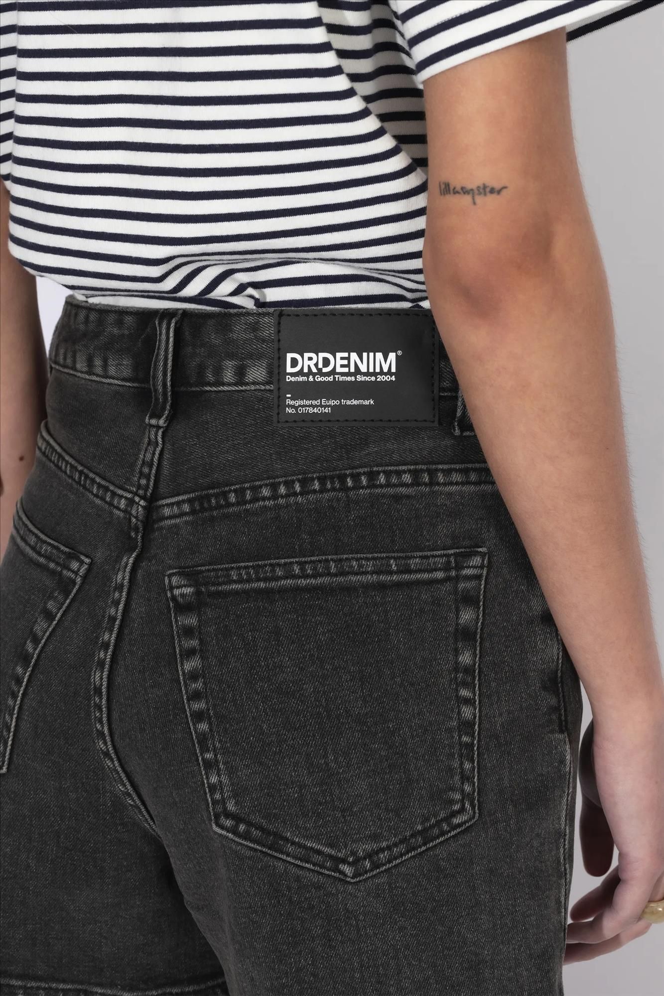 Dr. Denim - Zwarte Retro Nora short