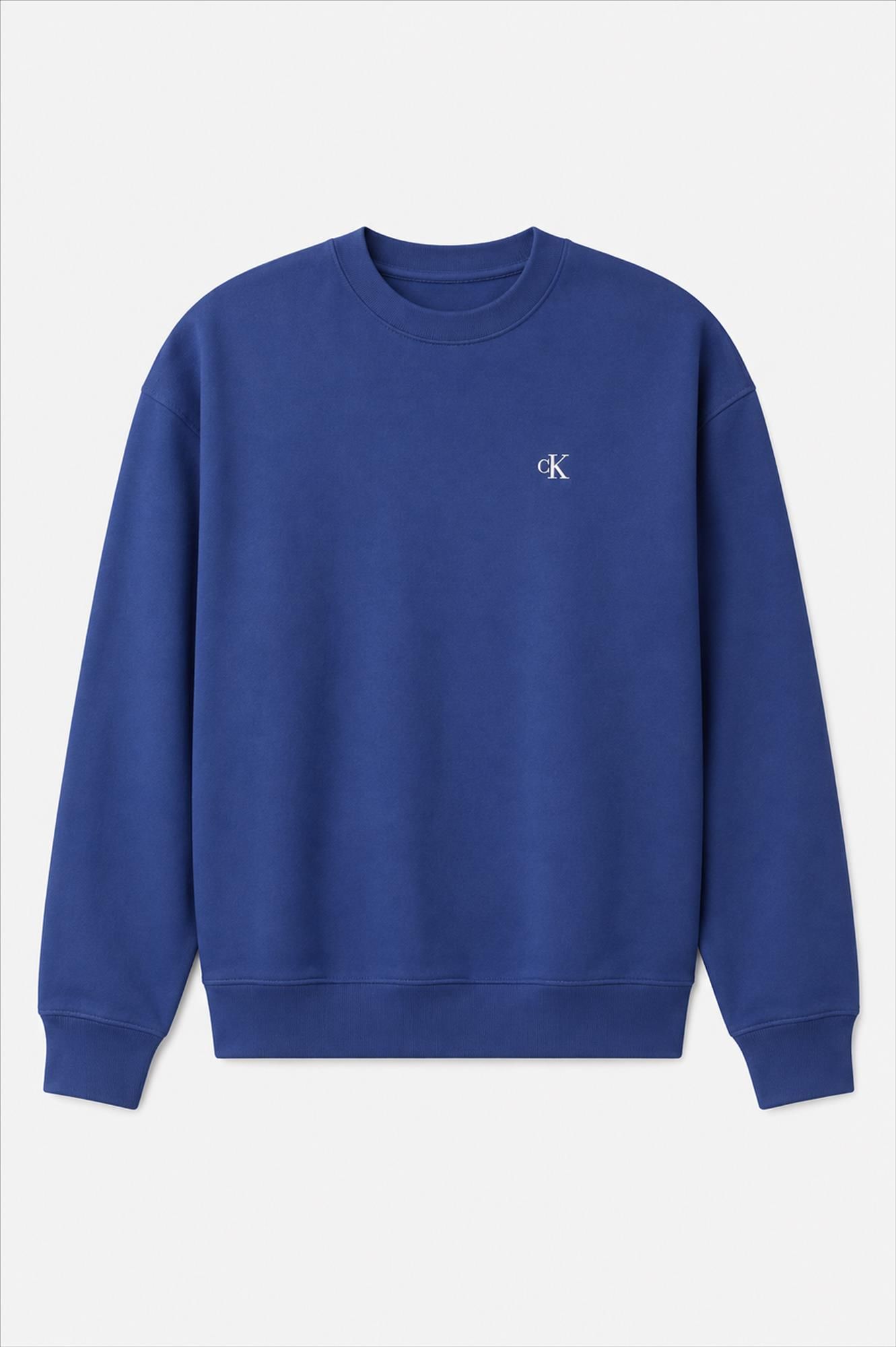 Calvin Klein Jeans - Blauwe Monogram sweater