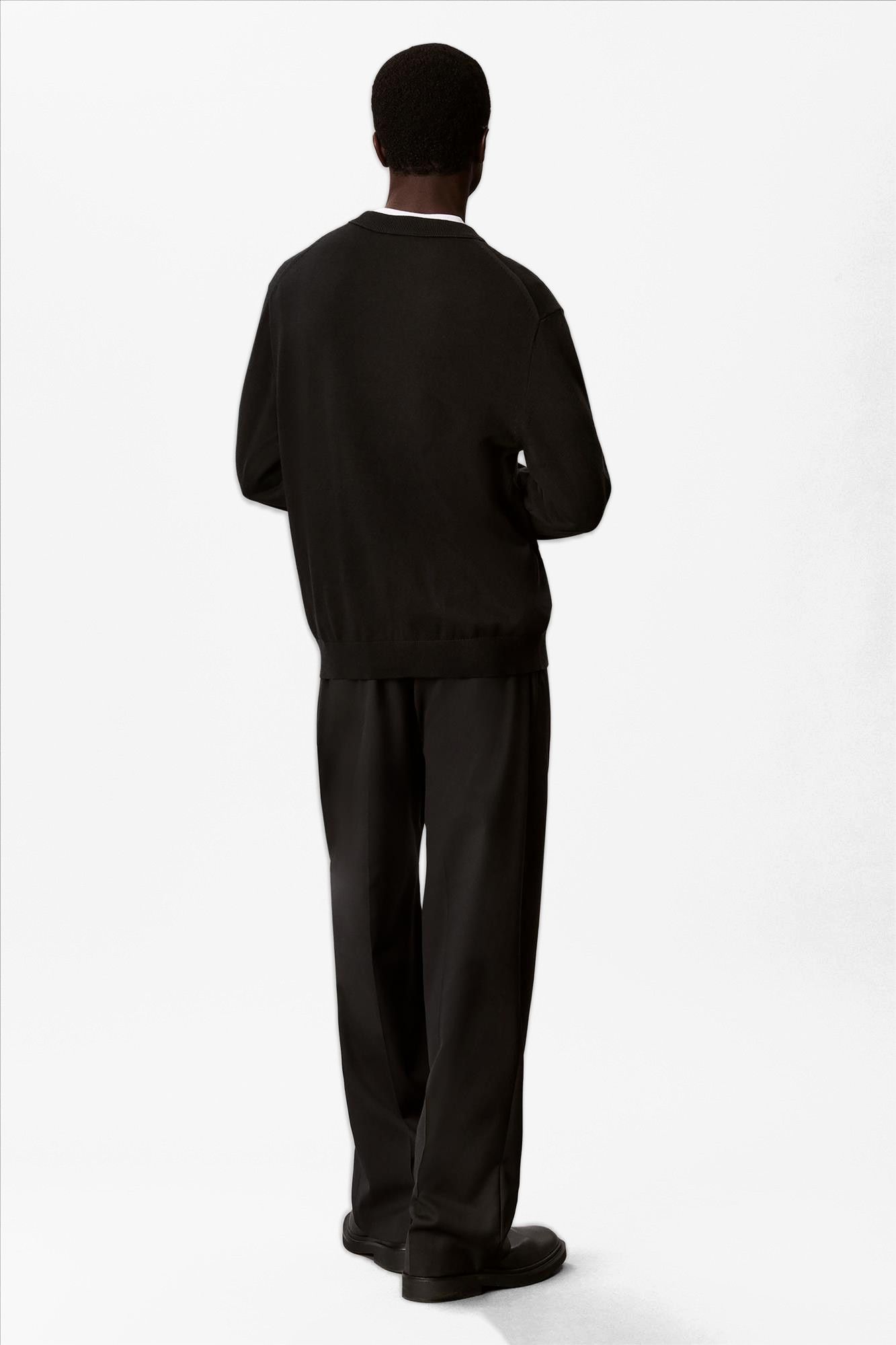 Calvin Klein Jeans - Zwarte Classic trui