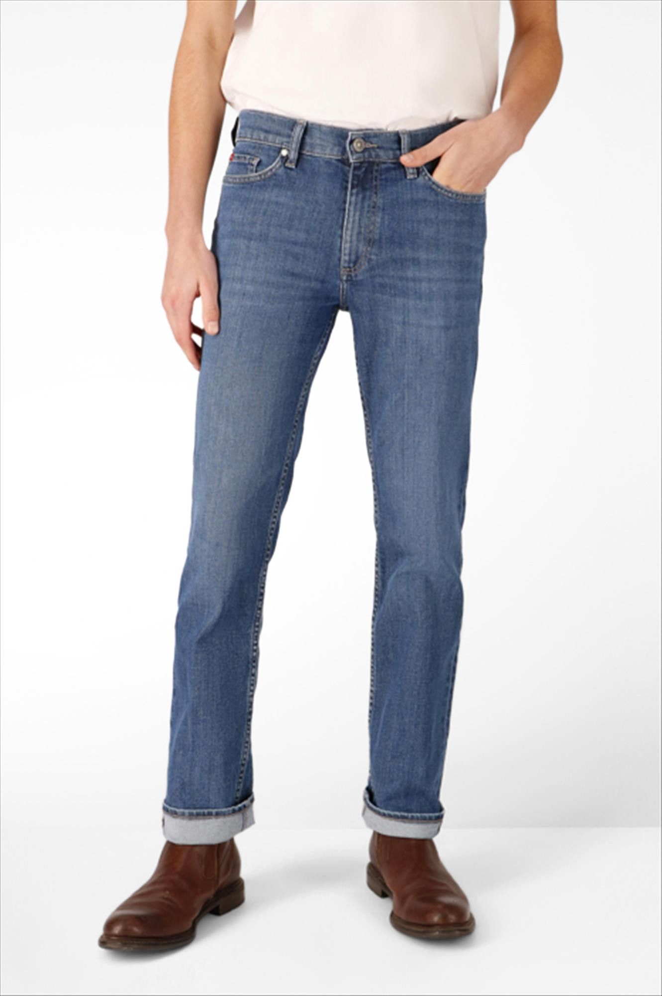 Lee Cooper - Middenblauwe 116ZP straight jeans