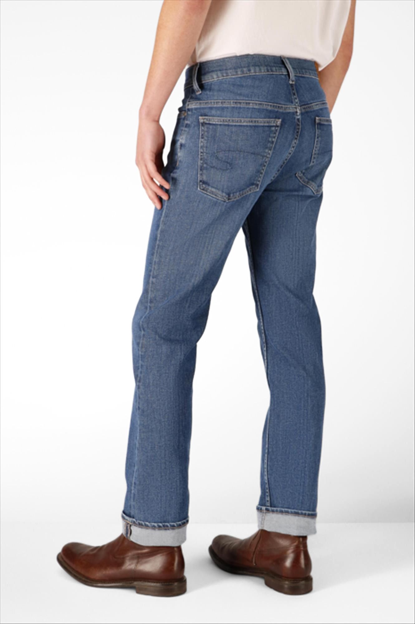 Lee Cooper - Middenblauwe 116ZP straight jeans