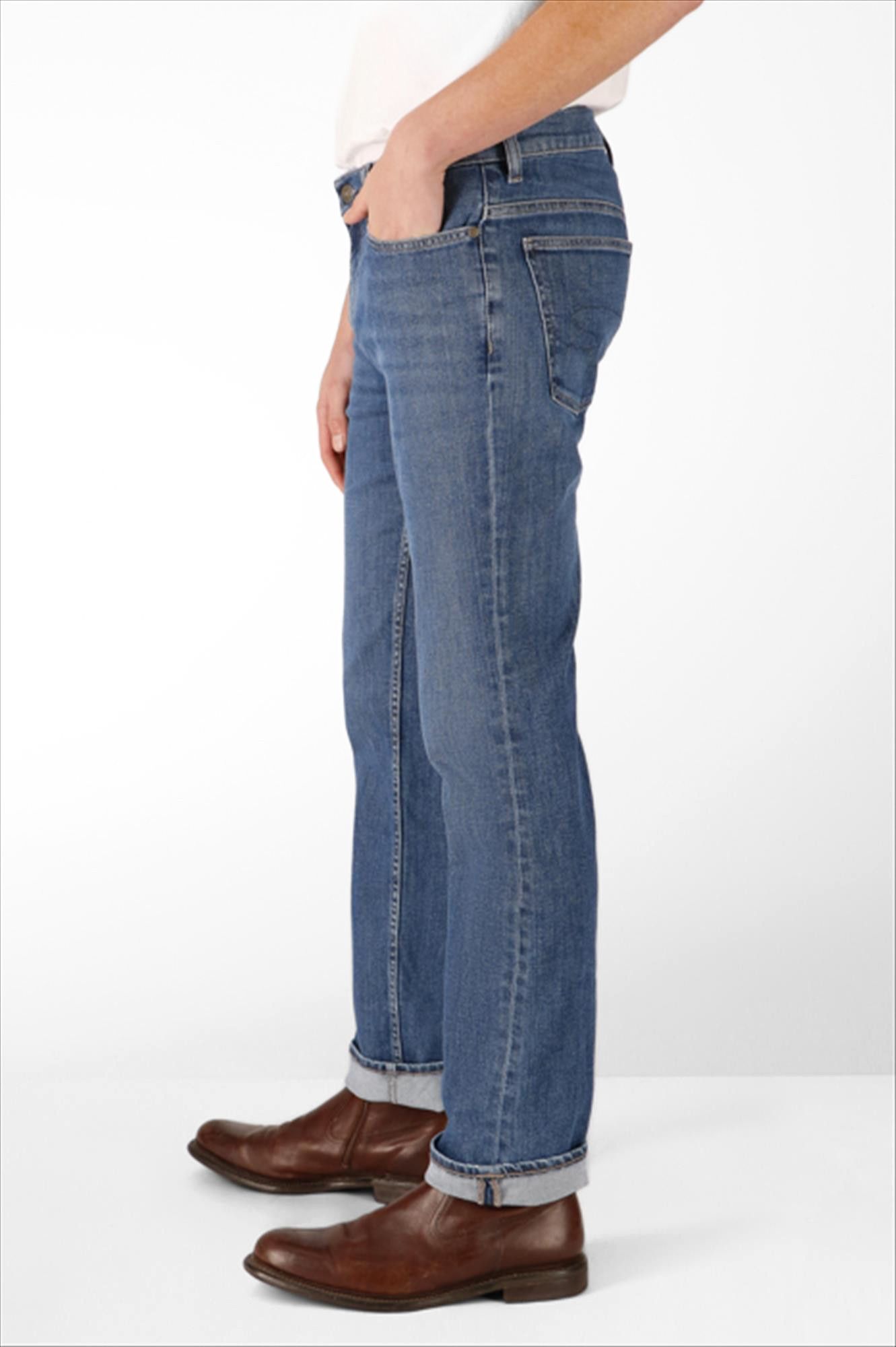 Lee Cooper - Middenblauwe 116ZP straight jeans