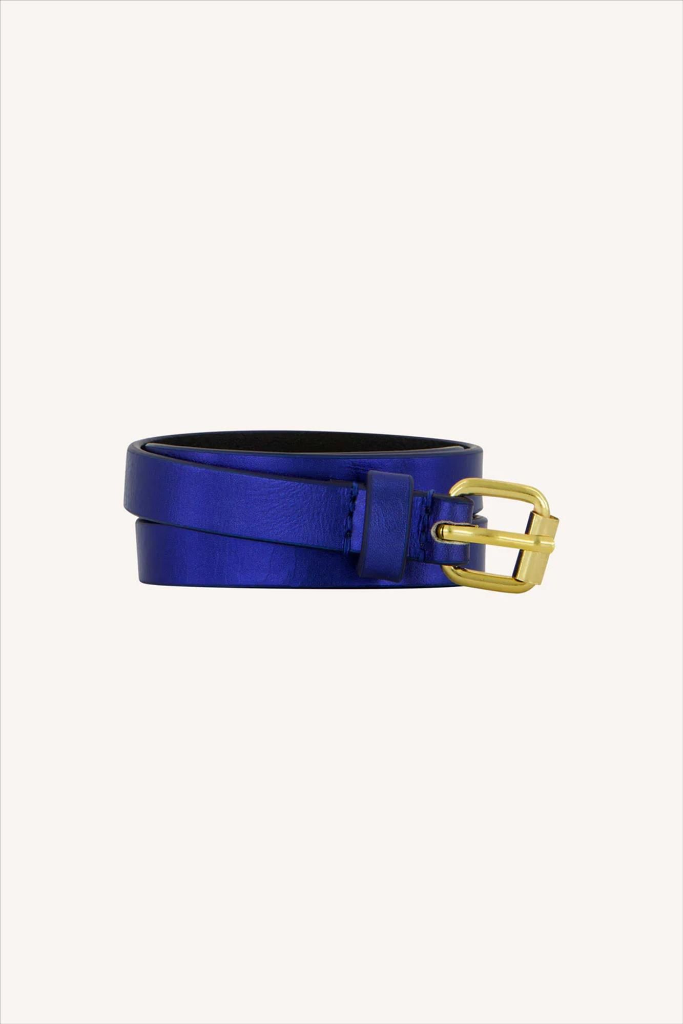 BY BAR - Blauwe Julie Gloss riem