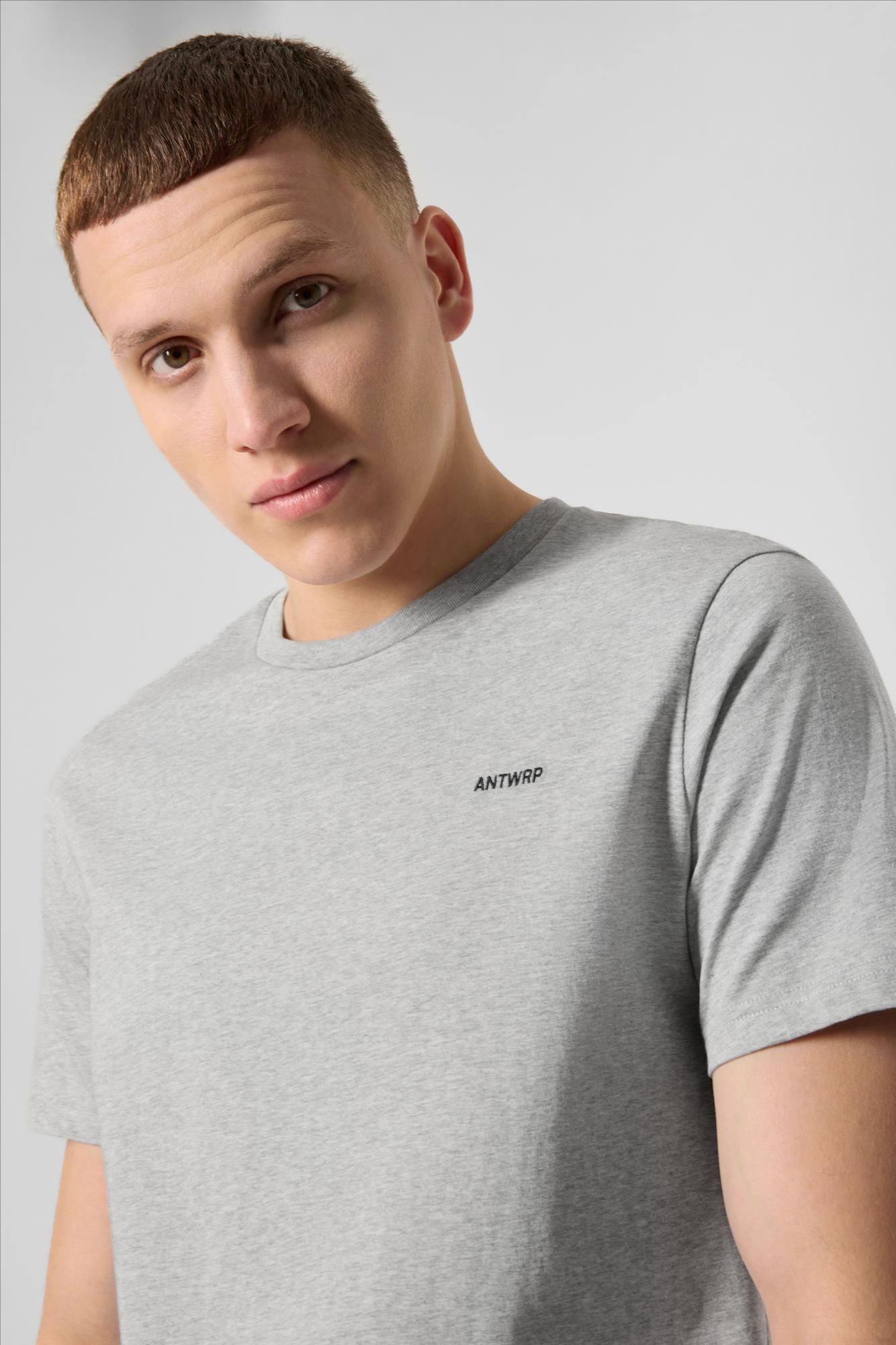 Antwrp - Grijze Basic T-shirt