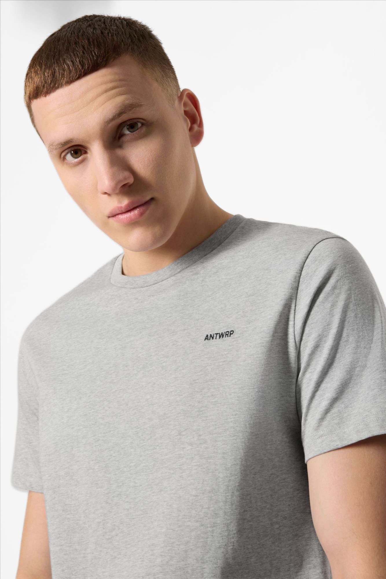 Antwrp - Grijze Basic T-shirt