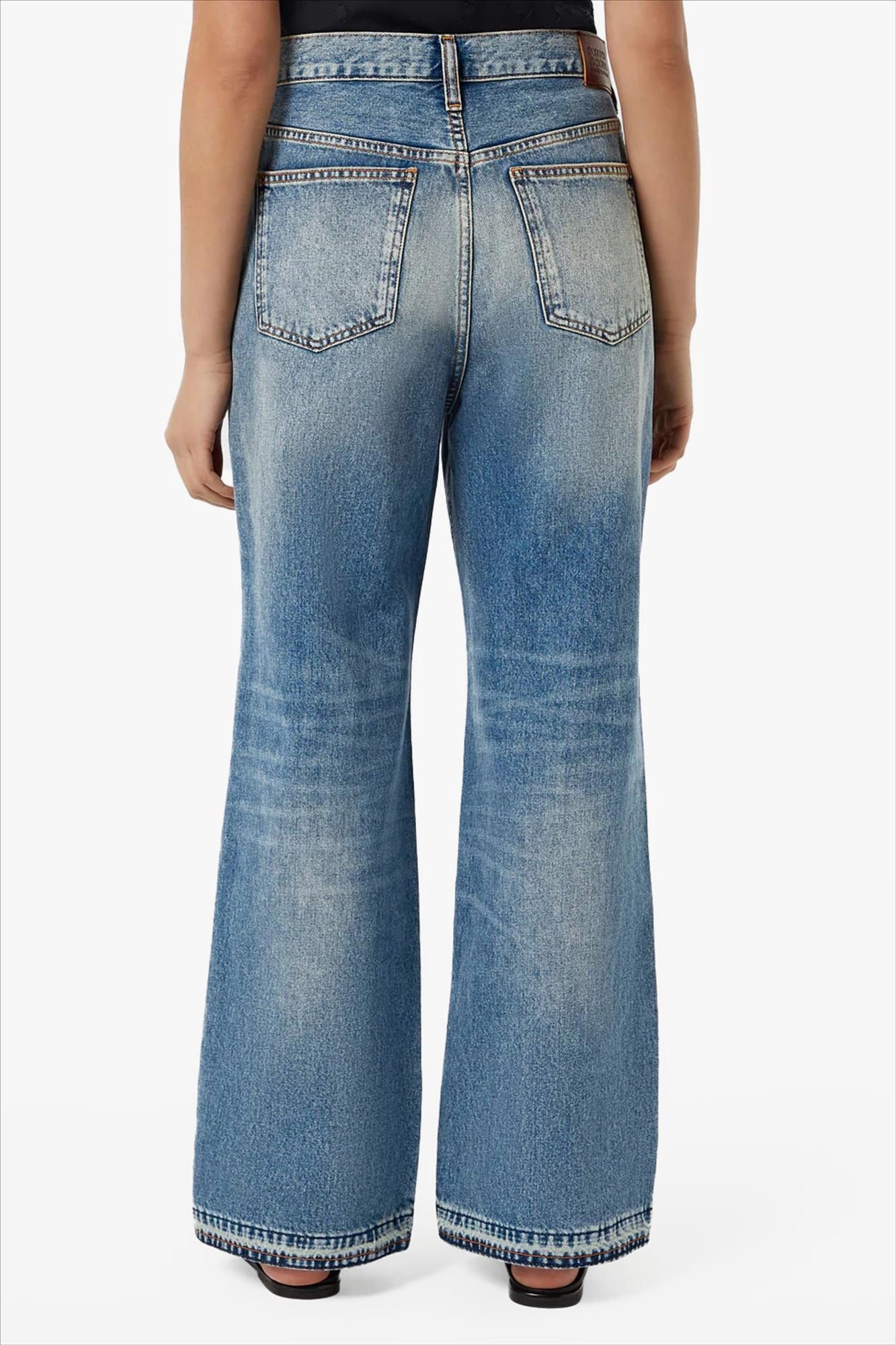 Scotch & Soda - Blauwe The Deep Loose jeans