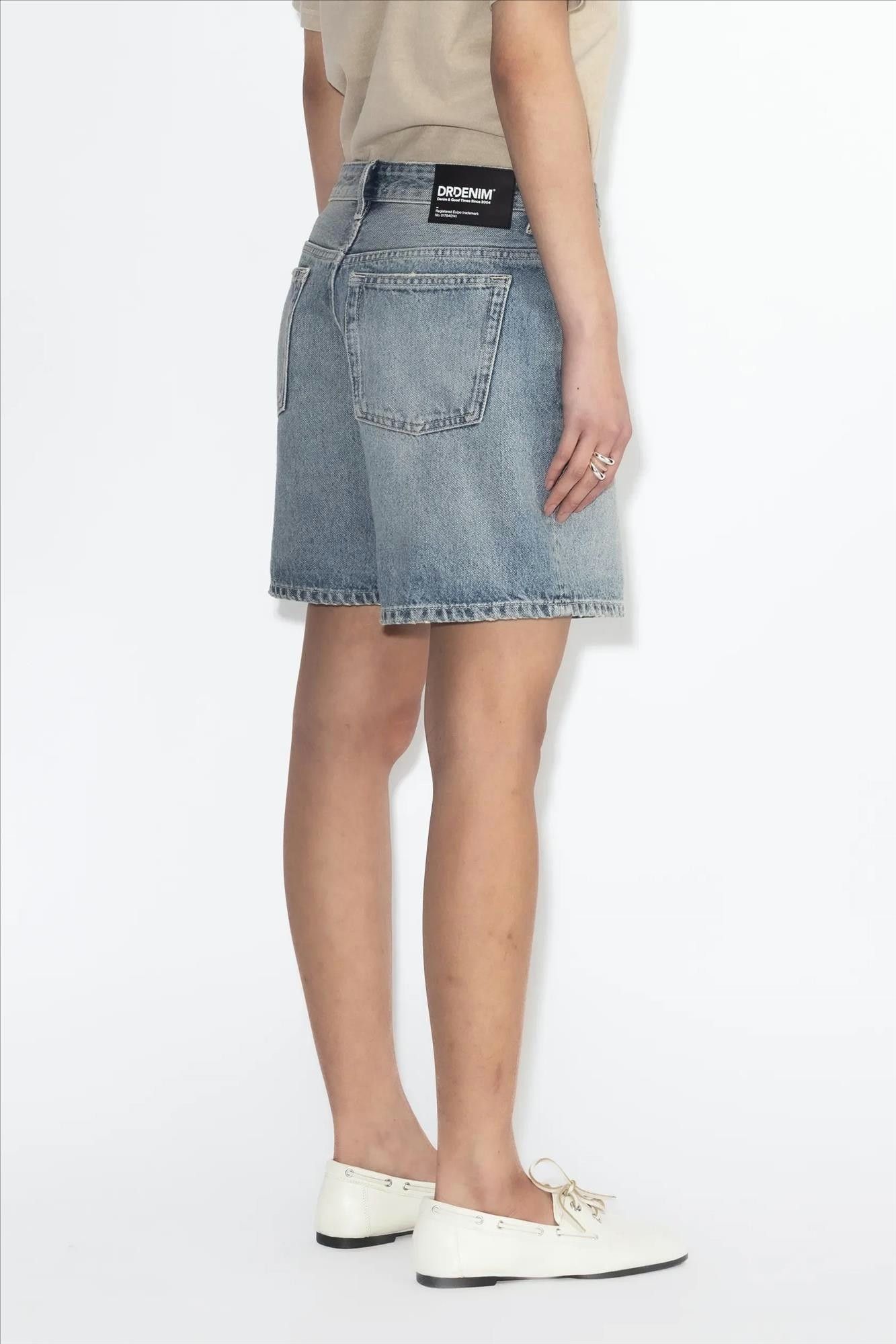 Dr. Denim - Lichtblauwe Hill jeansshort