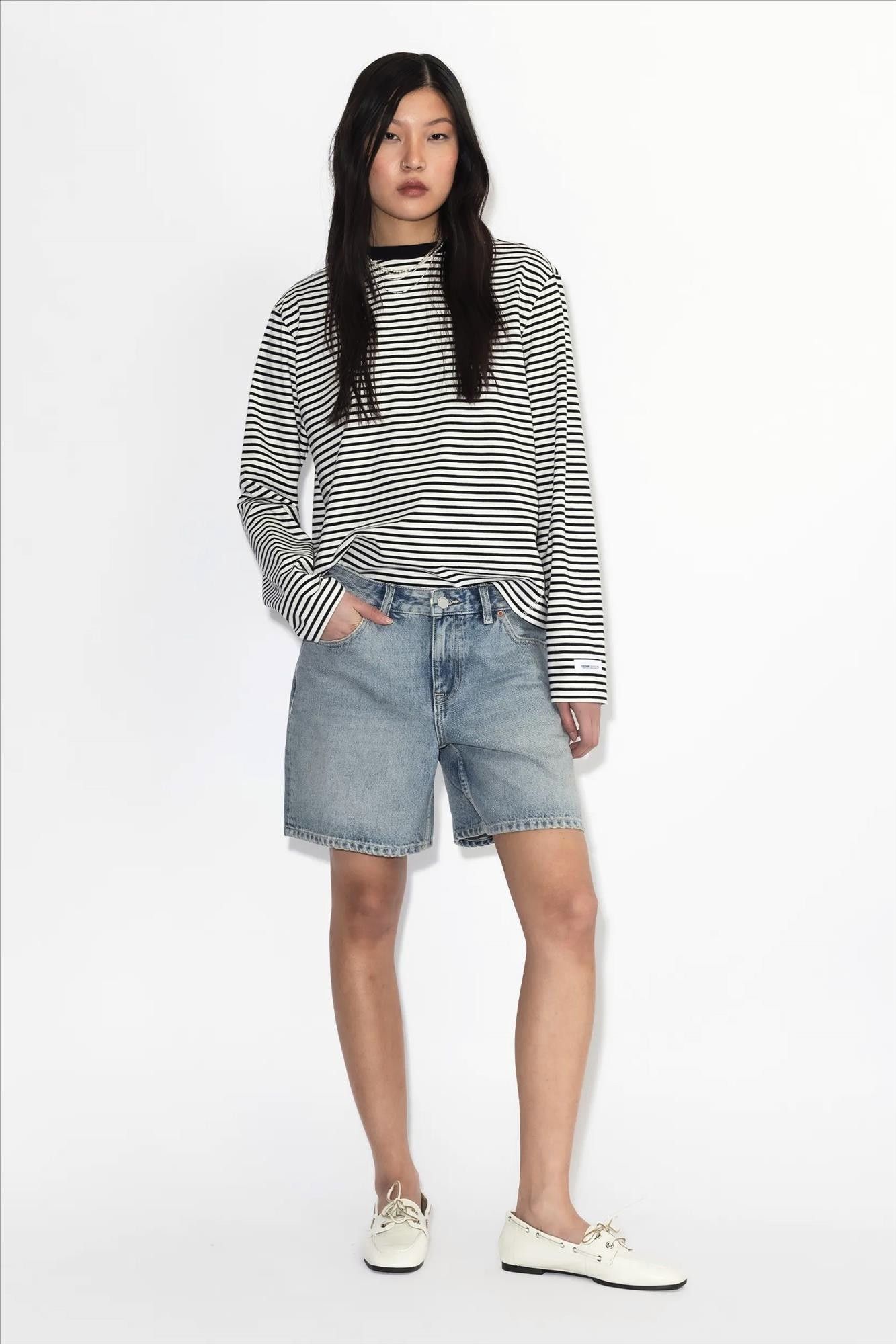 Dr. Denim - Lichtblauwe Hill jeansshort