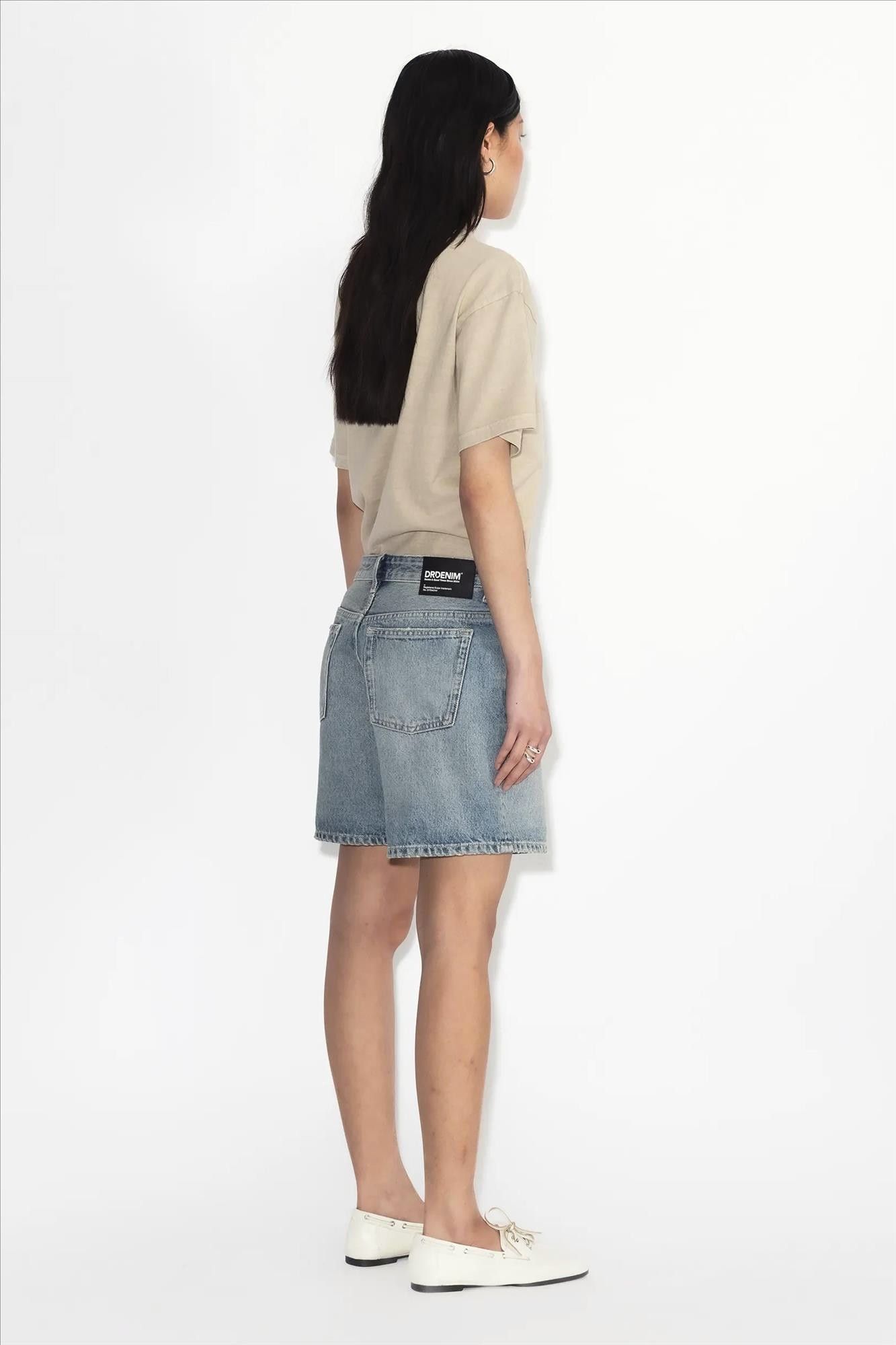 Dr. Denim - Lichtblauwe Hill jeansshort