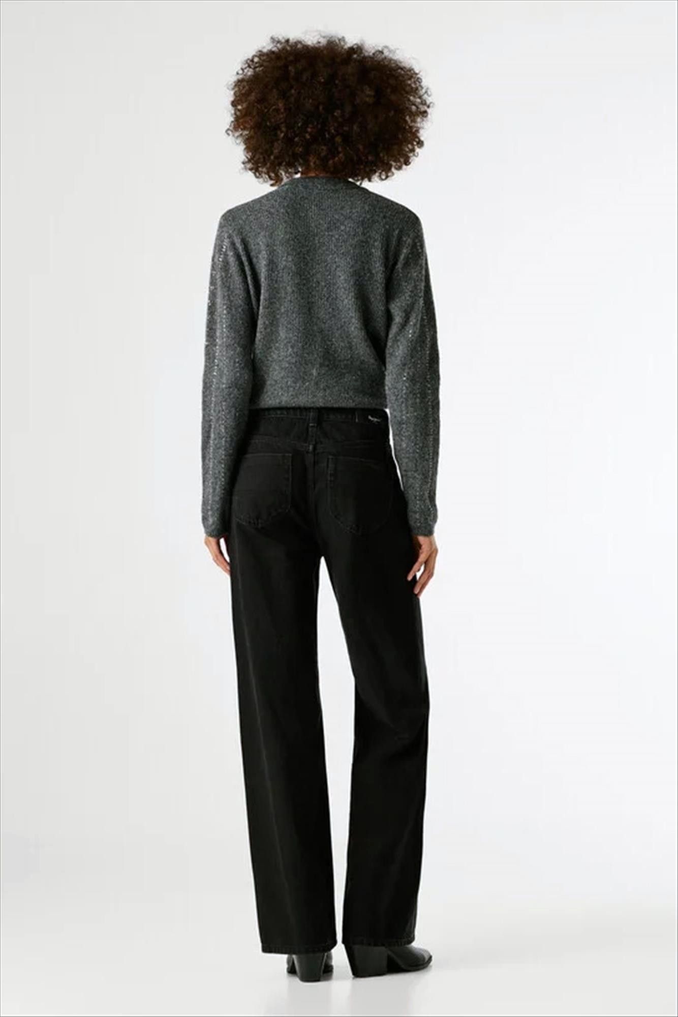 Pepe Jeans London - Zwarte Lexa straight jeans