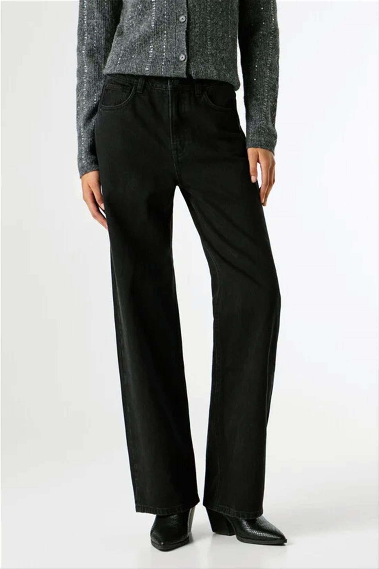 Pepe Jeans London - Zwarte Lexa straight jeans