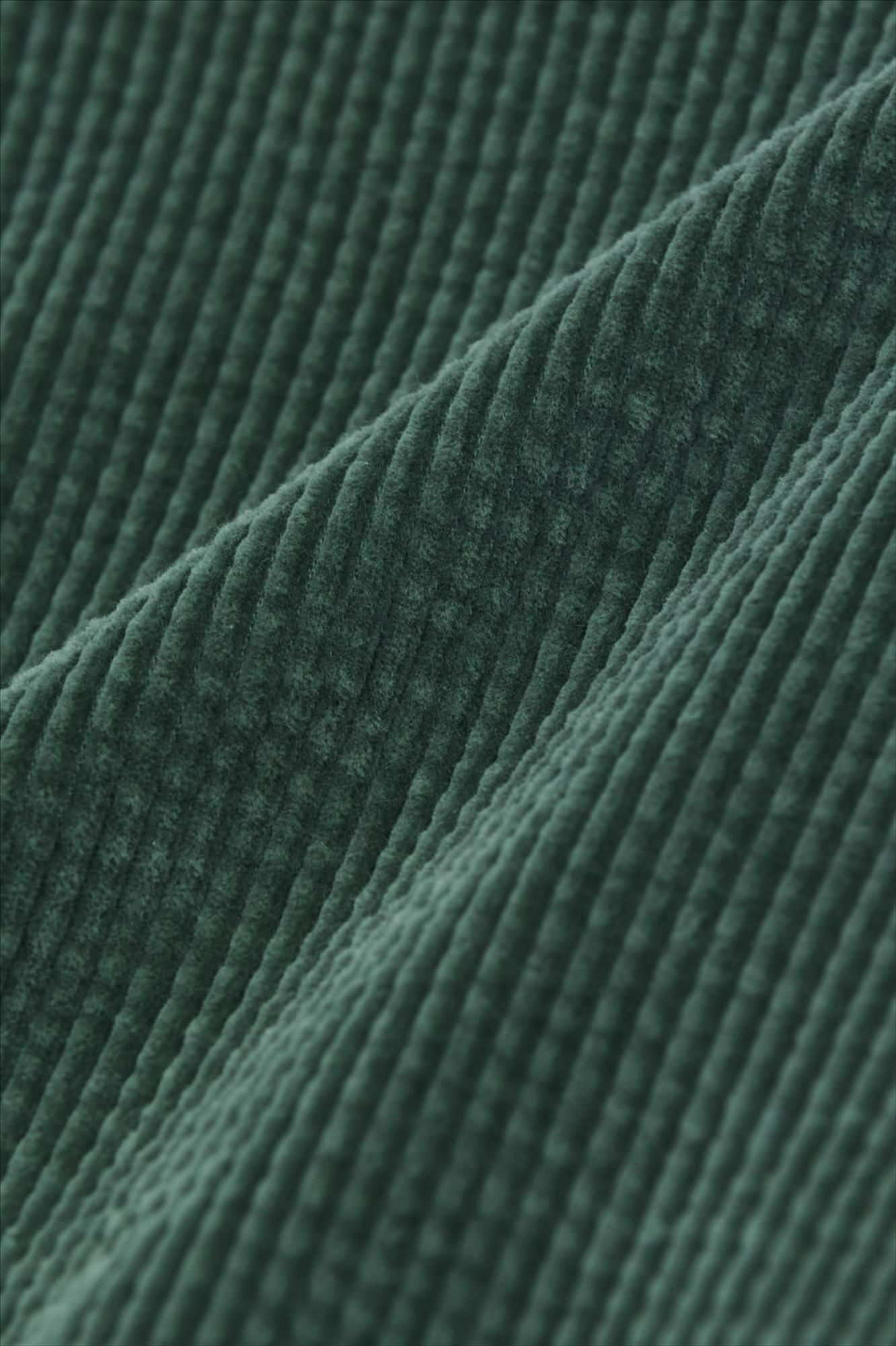 arsene & les pipelettes - Groen Corduroy overhemd