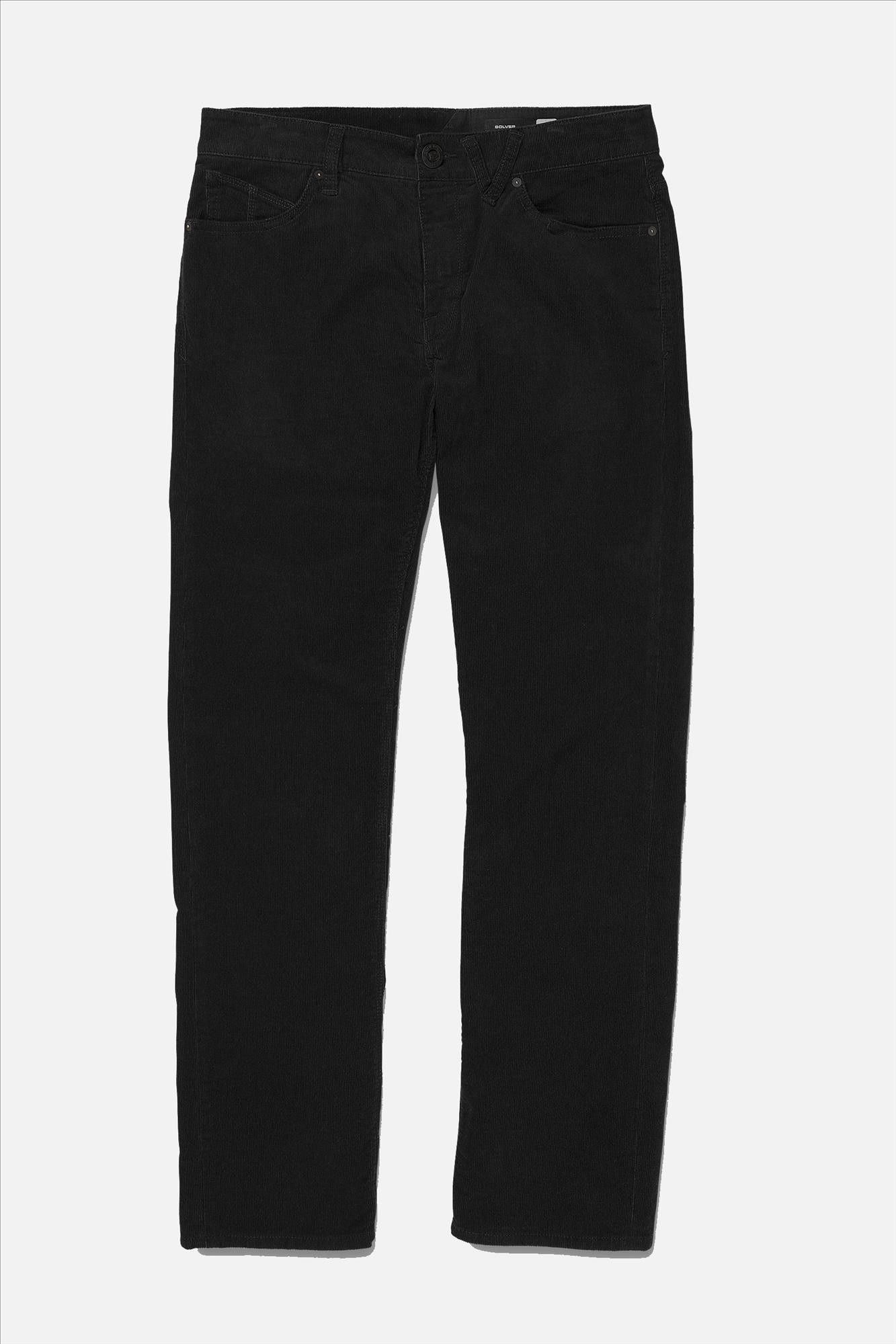 Volcom - Zwarte Solver Corduroy broek