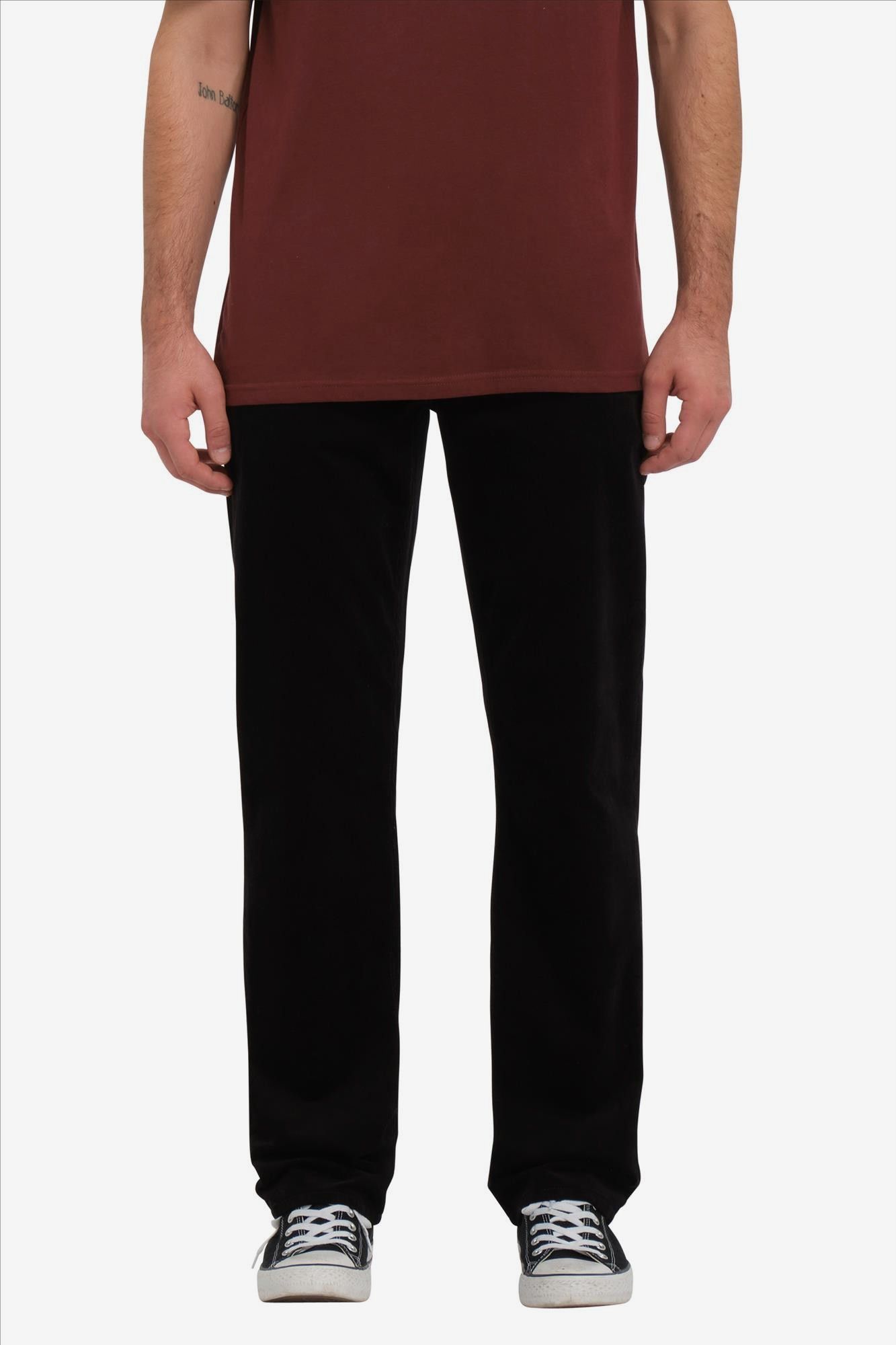 Volcom - Zwarte Solver Corduory broek