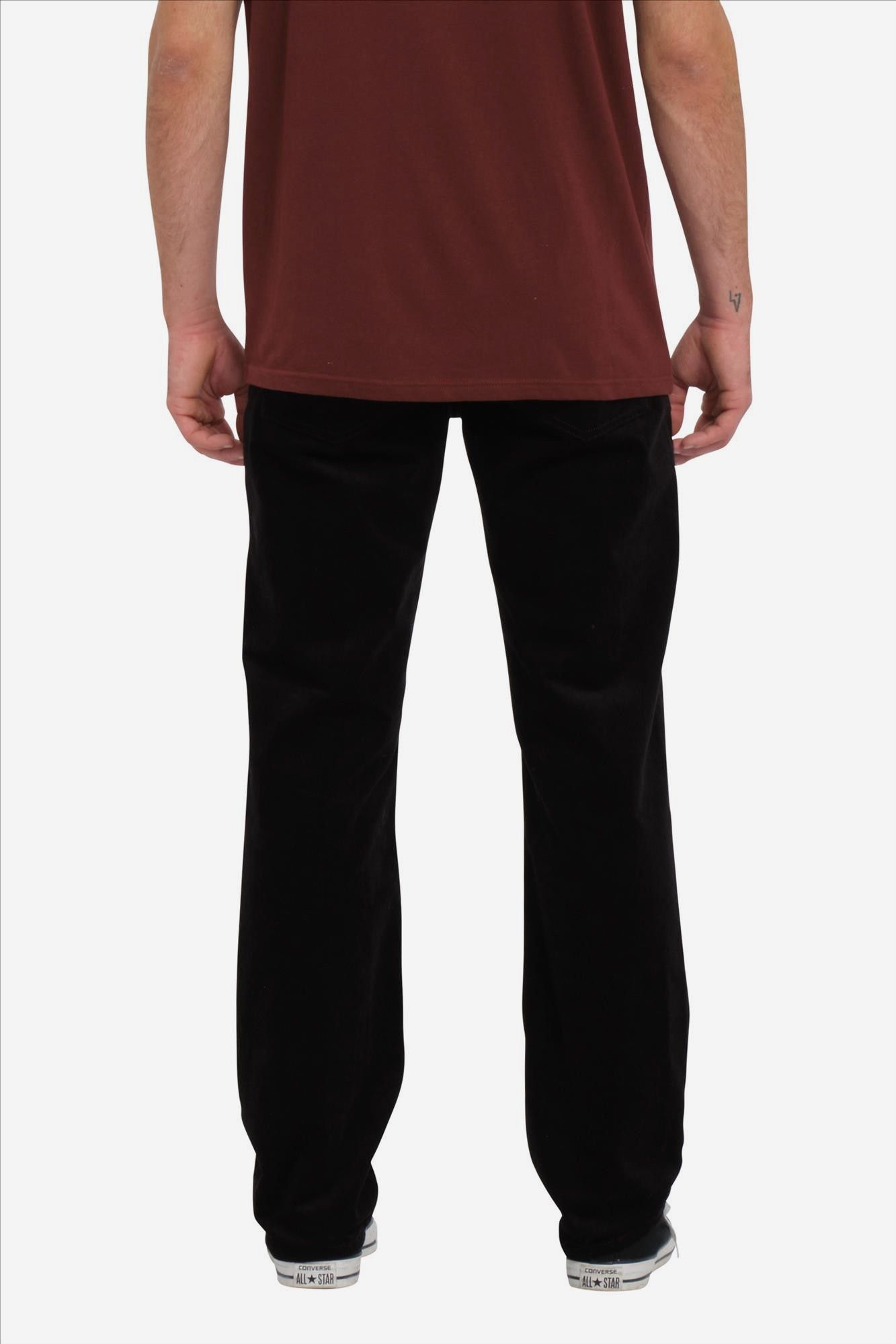 Volcom - Zwarte Solver Corduroy broek