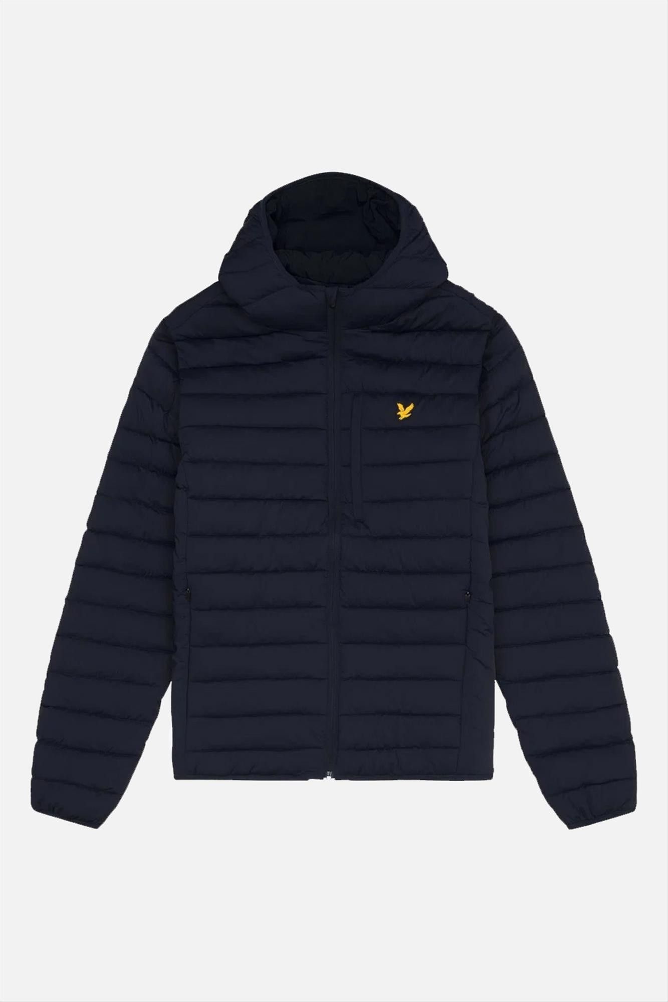 Lyle & Scott - Donkerblauwe Lightweight Quilted jas
