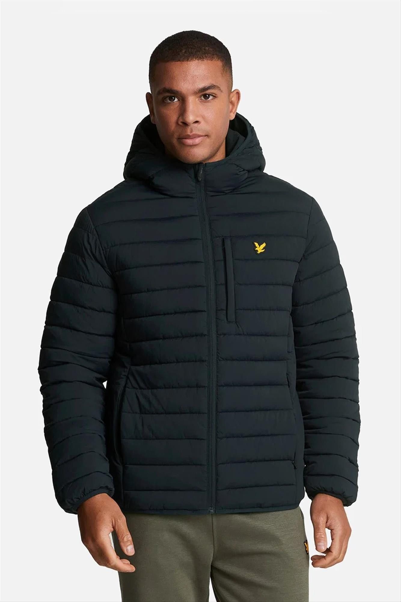 Lyle & Scott - Donkerblauwe Lightweight Quilted jas