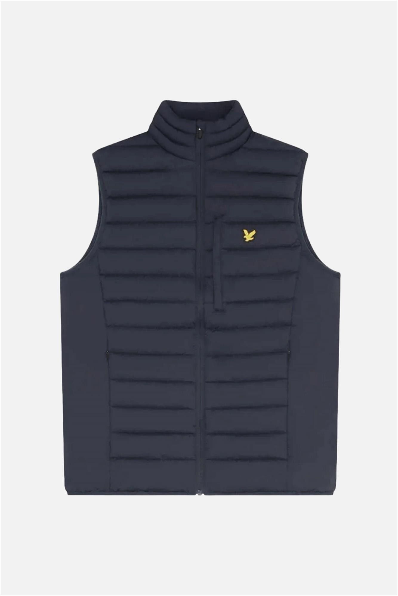 Lyle & Scott - Donkerblauwe Lightweight Quilted bodywarmer