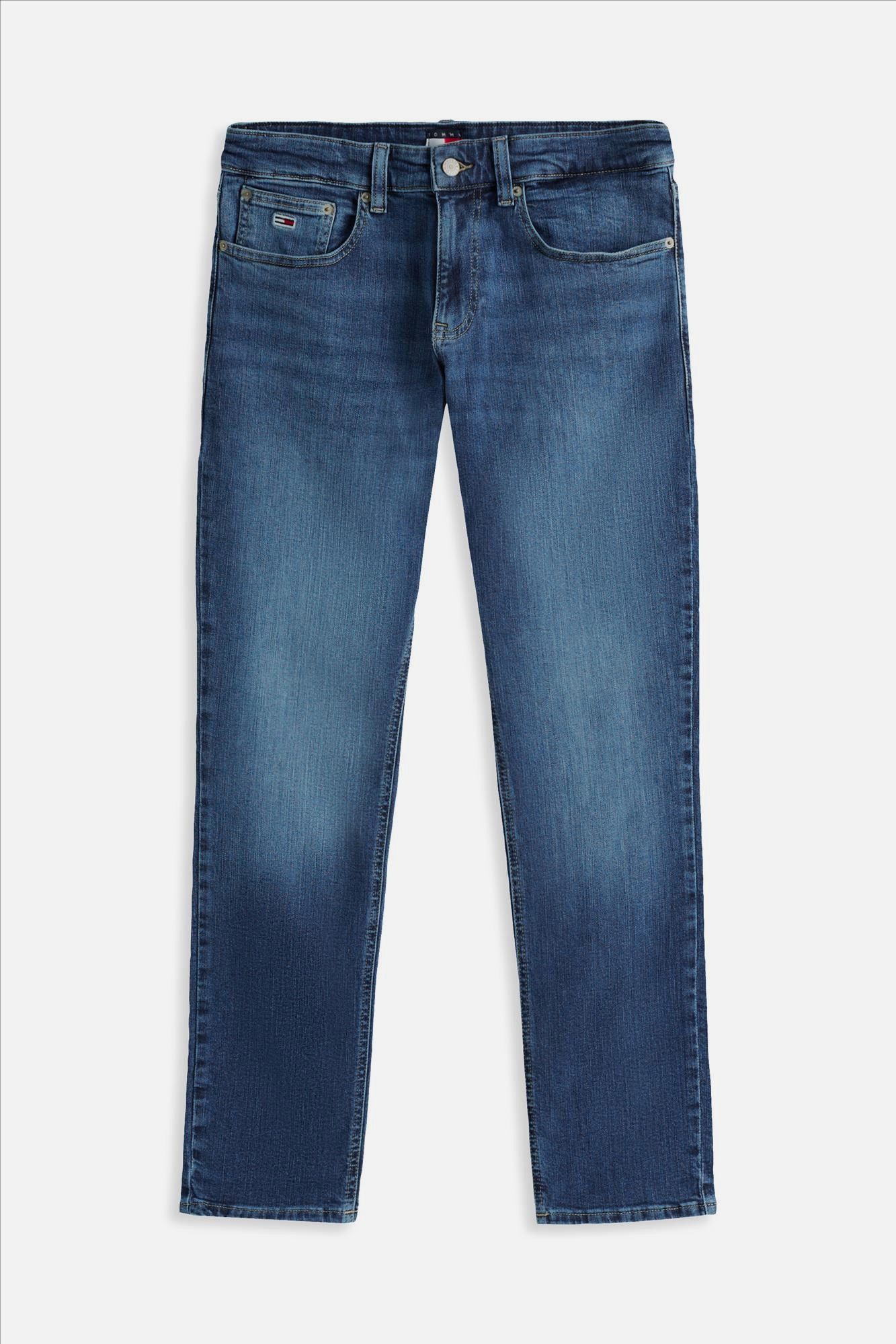 Tommy Jeans - Medium Blauwe Scanton Slim jeans
