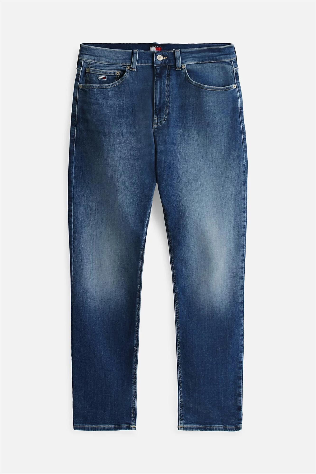 Tommy Jeans - Blauwe Ryan Slim Straight jeans