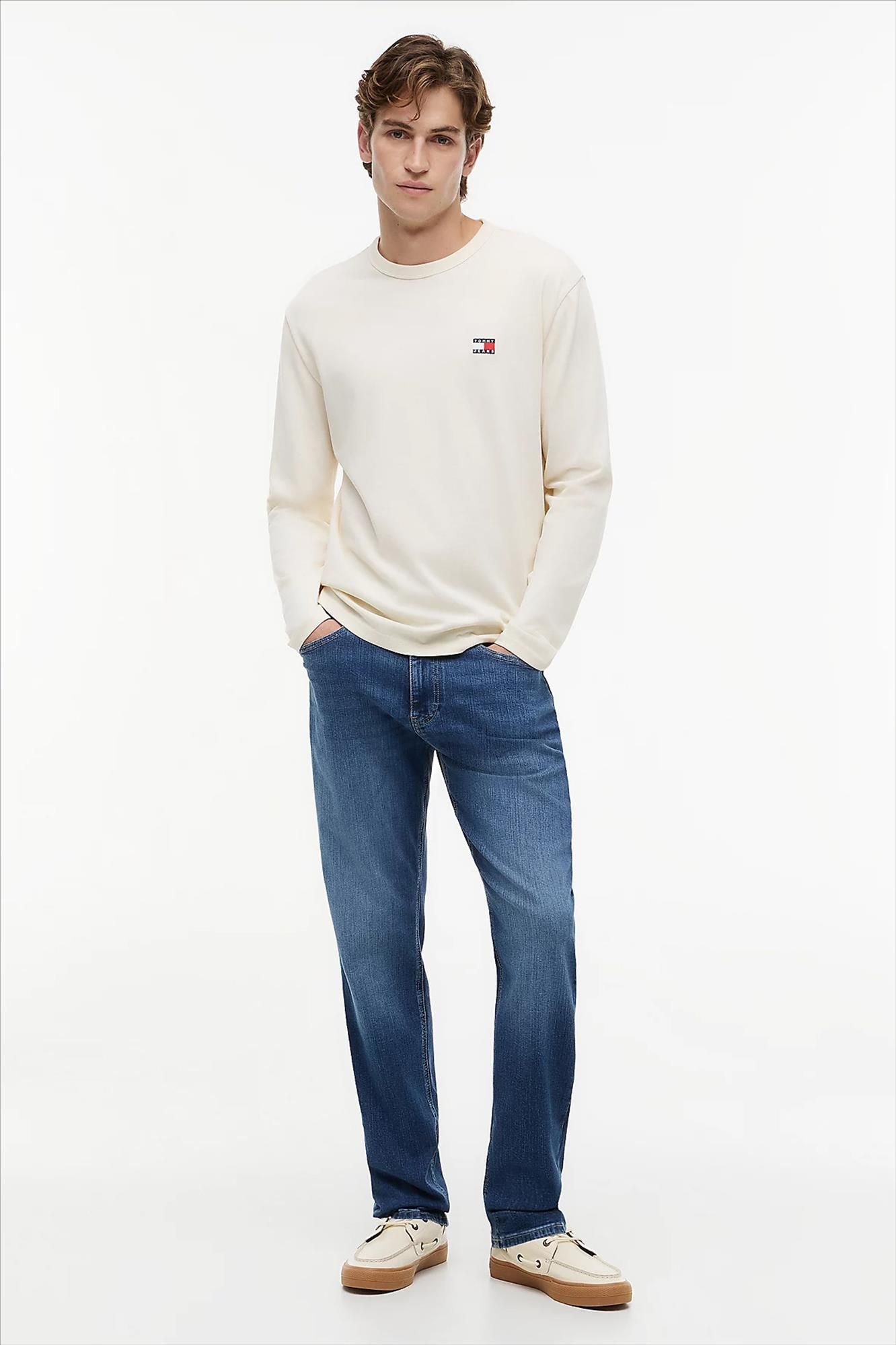 Tommy Jeans - Blauwe Ryan Slim Straight jeans