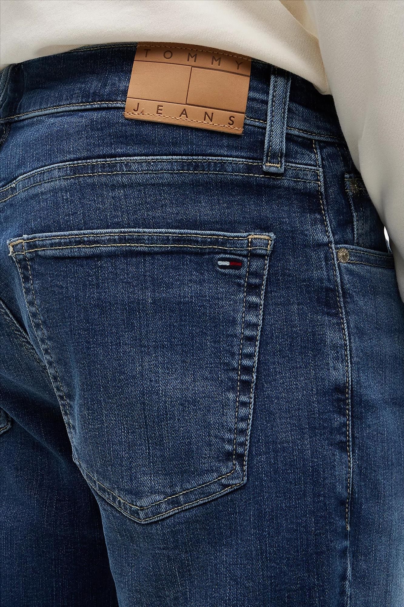 Tommy Jeans - Blauwe Ryan Slim Straight jeans