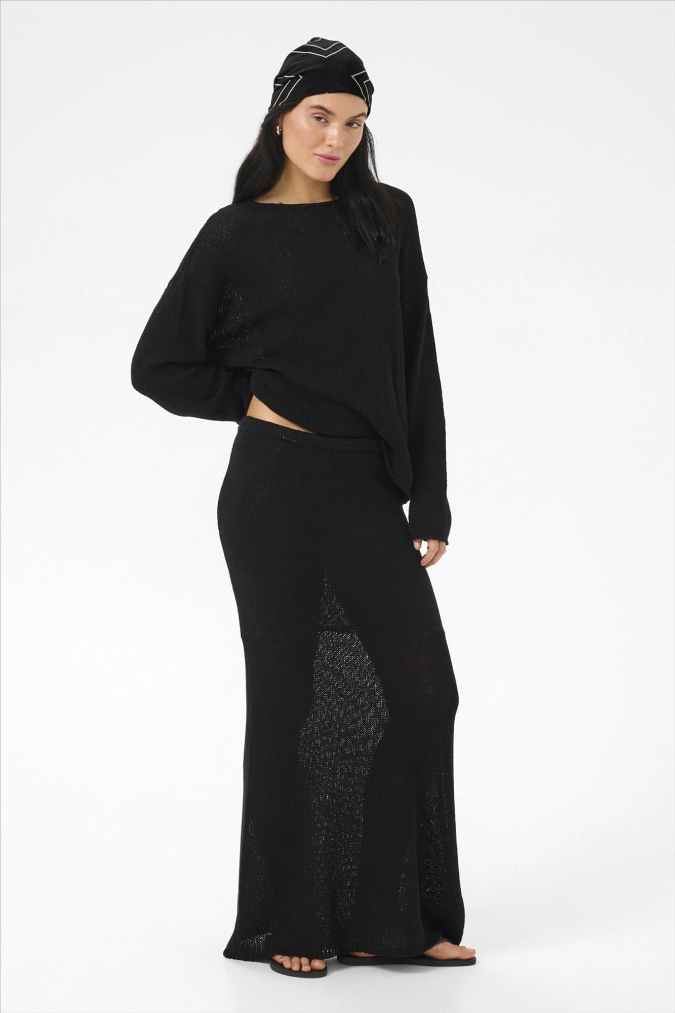 My Essential Wardrobe - Zwarte Sun sjaal