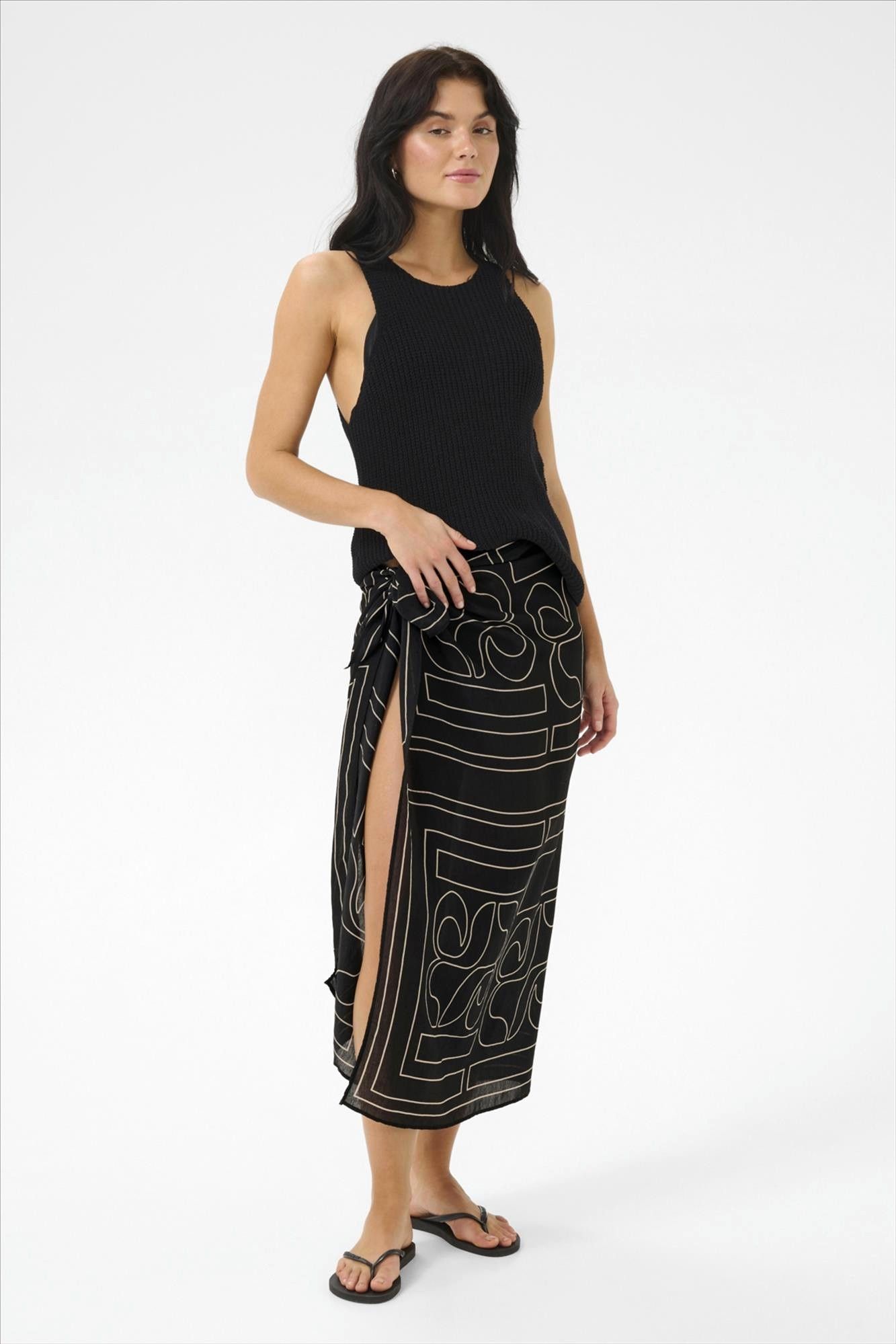 My Essential Wardrobe - Zwarte Sun sjaal