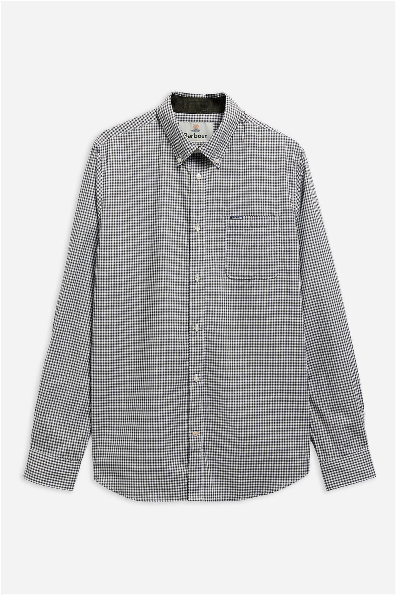 Barbour - Ecru-Kaki Harbourwall tailored hemd