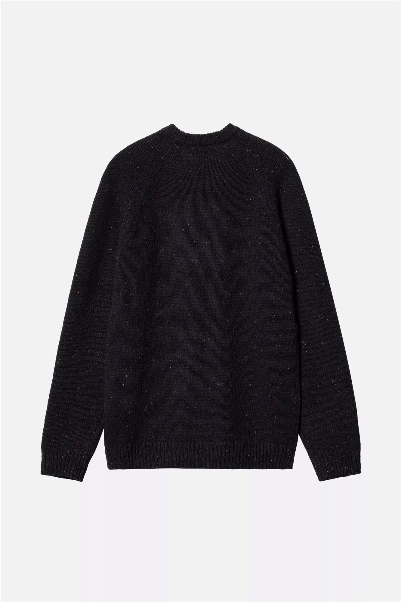 Carhartt WIP - Donkerblauwe Anglistic trui