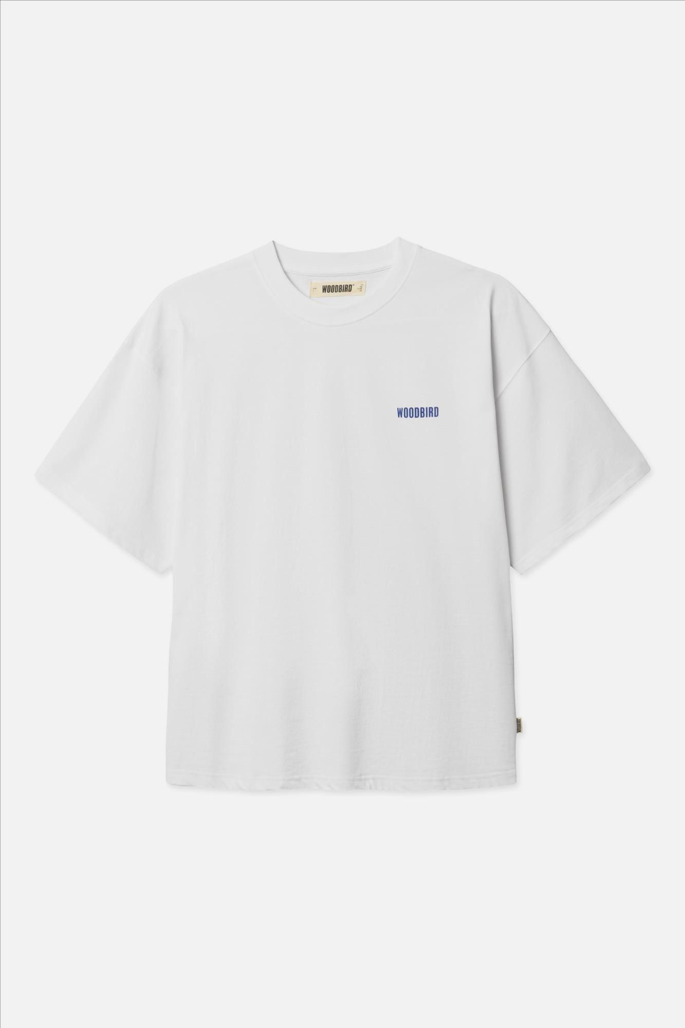 WOODBIRD - Witte Beam Book T-shirt