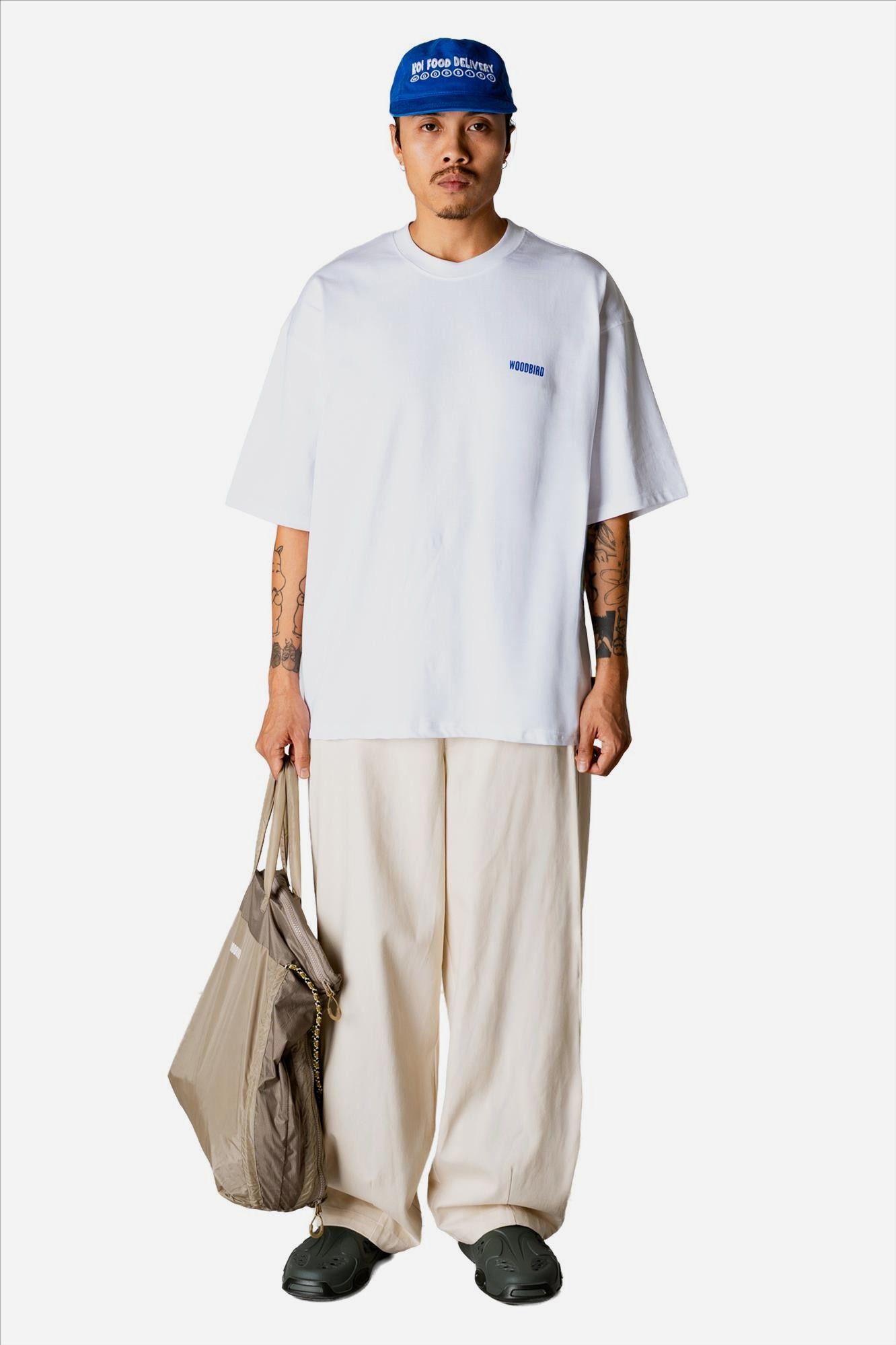 WOODBIRD - Witte Beam Book T-shirt