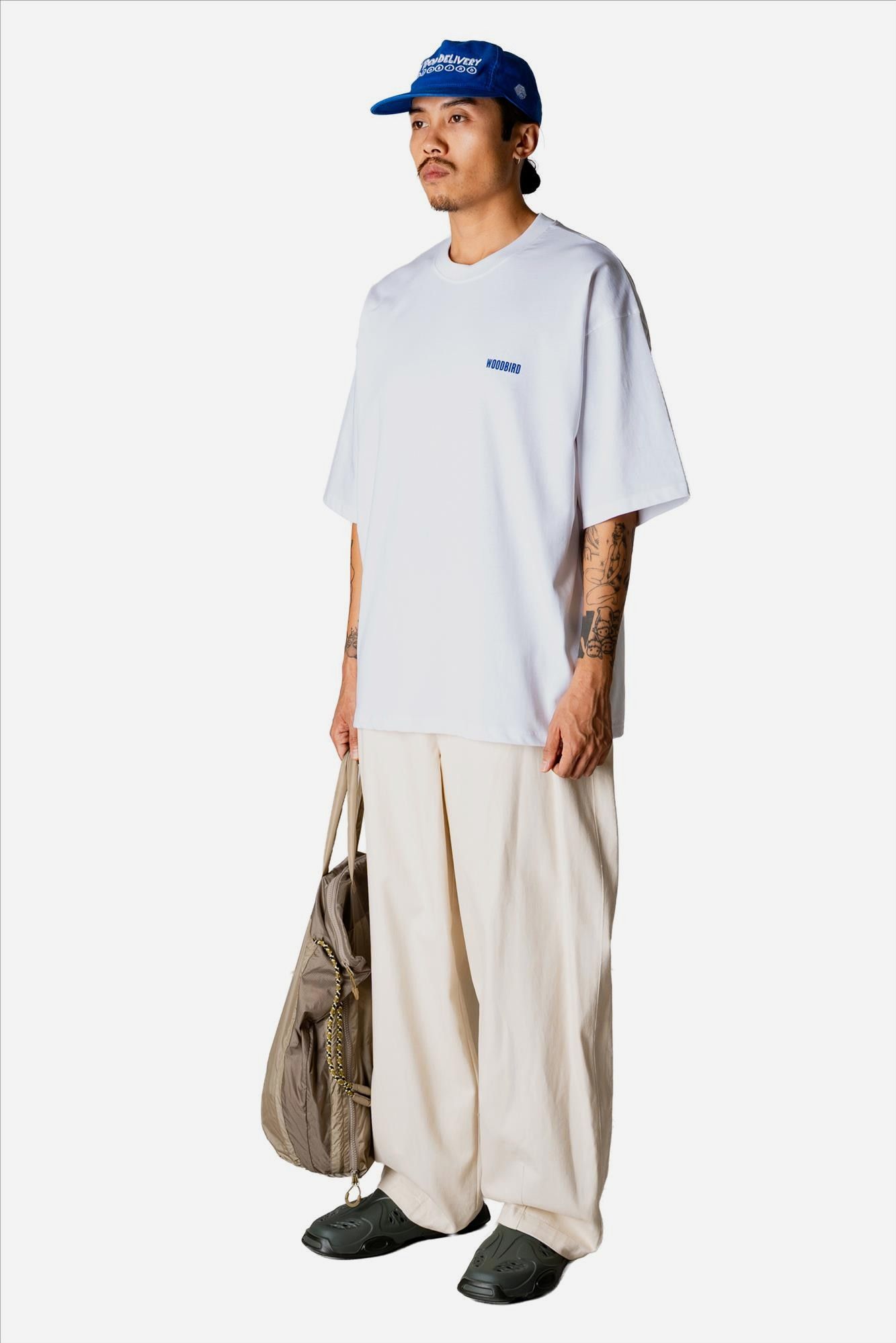 WOODBIRD - Witte Beam Book T-shirt