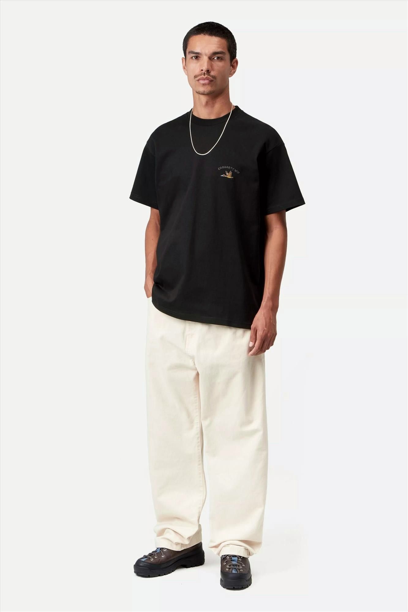 Carhartt WIP - Zwarte Animated Ducks T-shirt