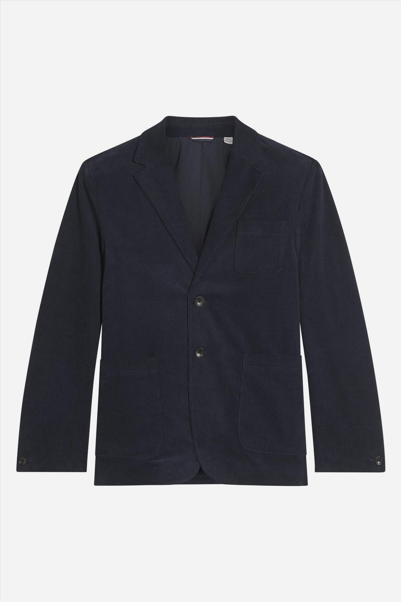Ben Sherman - Donkerblauwe Cord blazer
