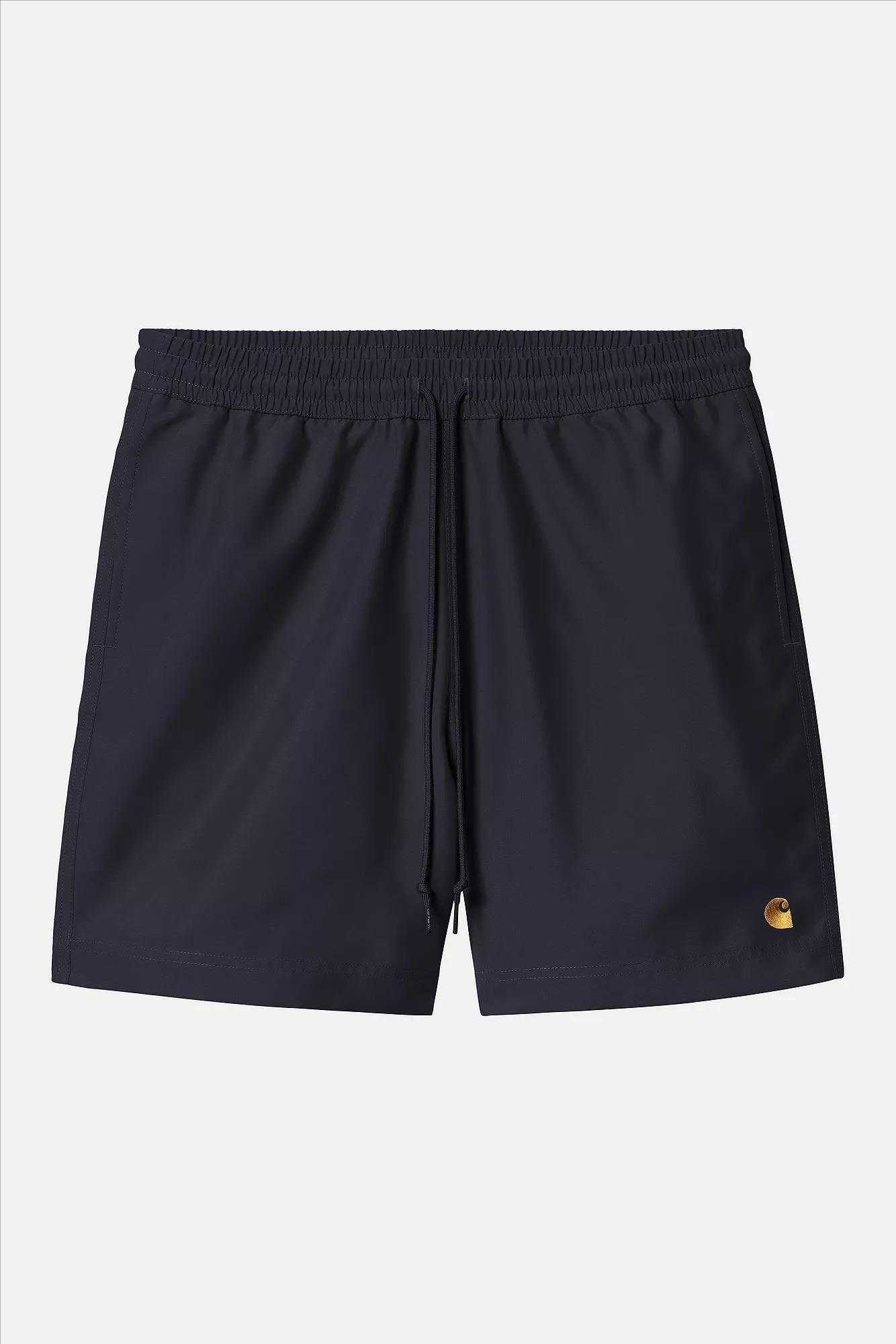 Carhartt WIP - Donkerblauwe Chase zwemshort