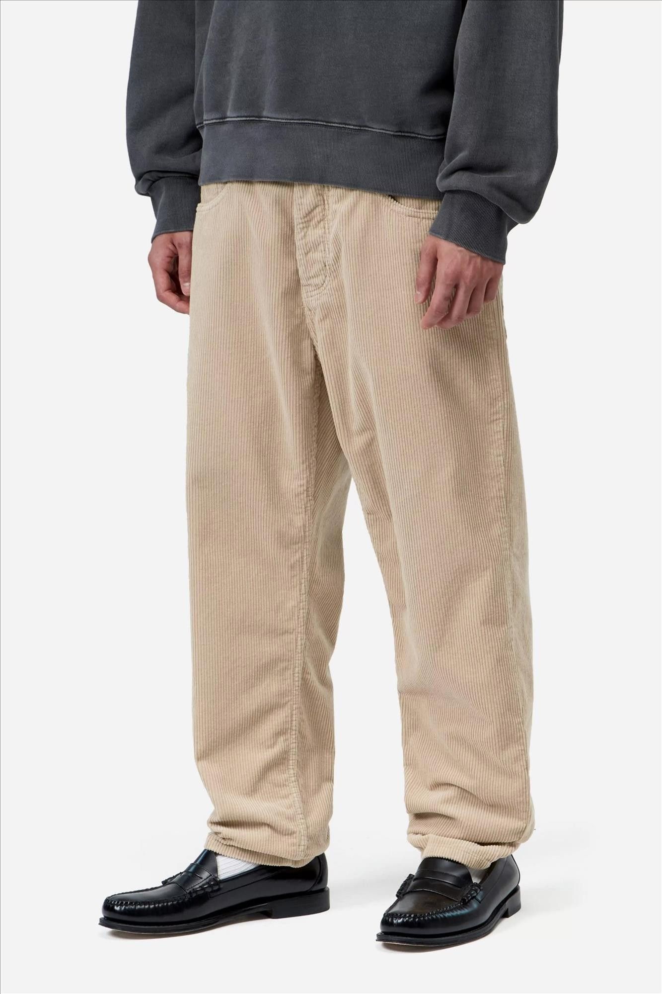 Carhartt WIP - Ecru Newel Corduroy broek
