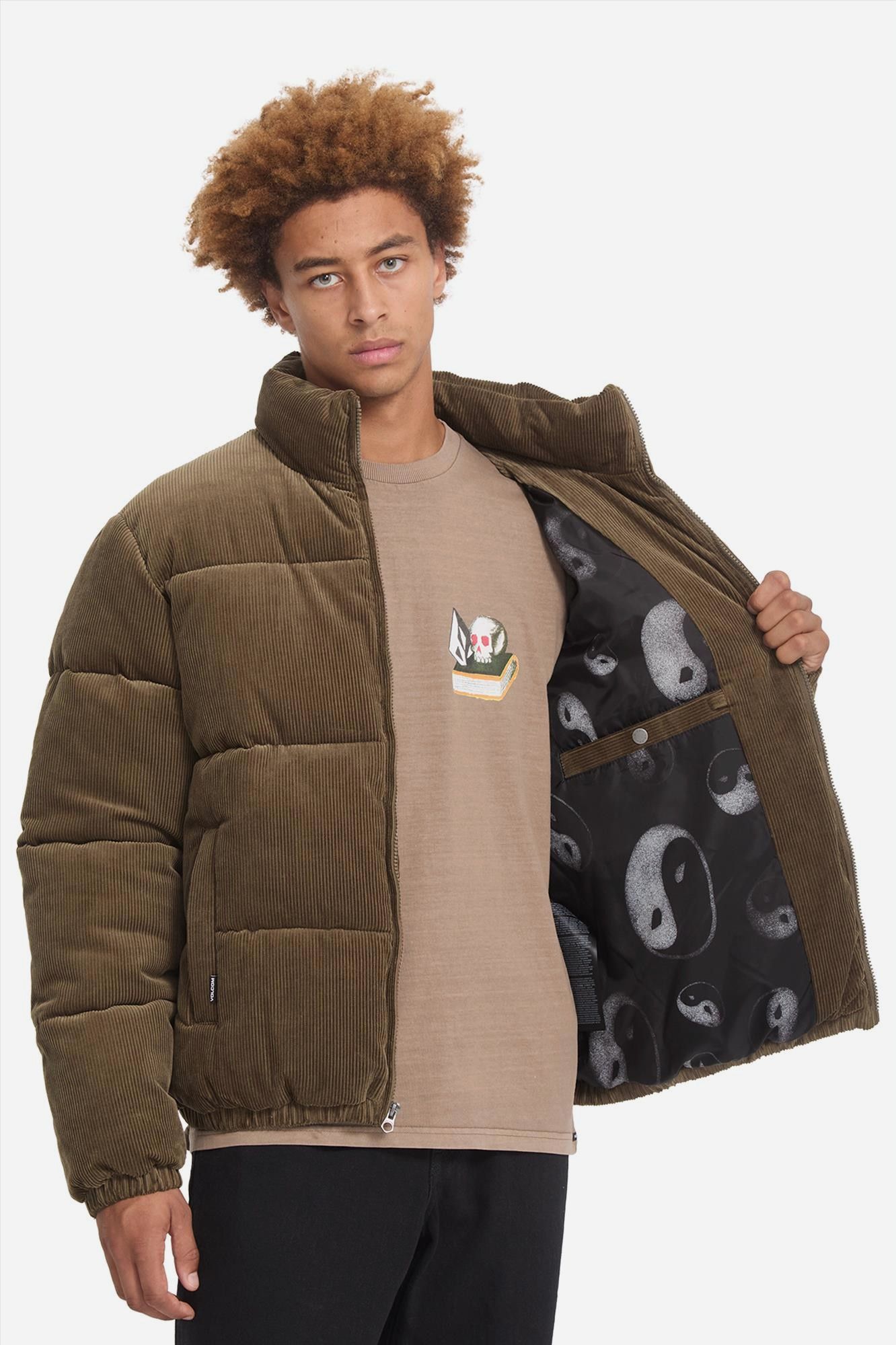 Volcom - Bruine Walltz Corduroy jas