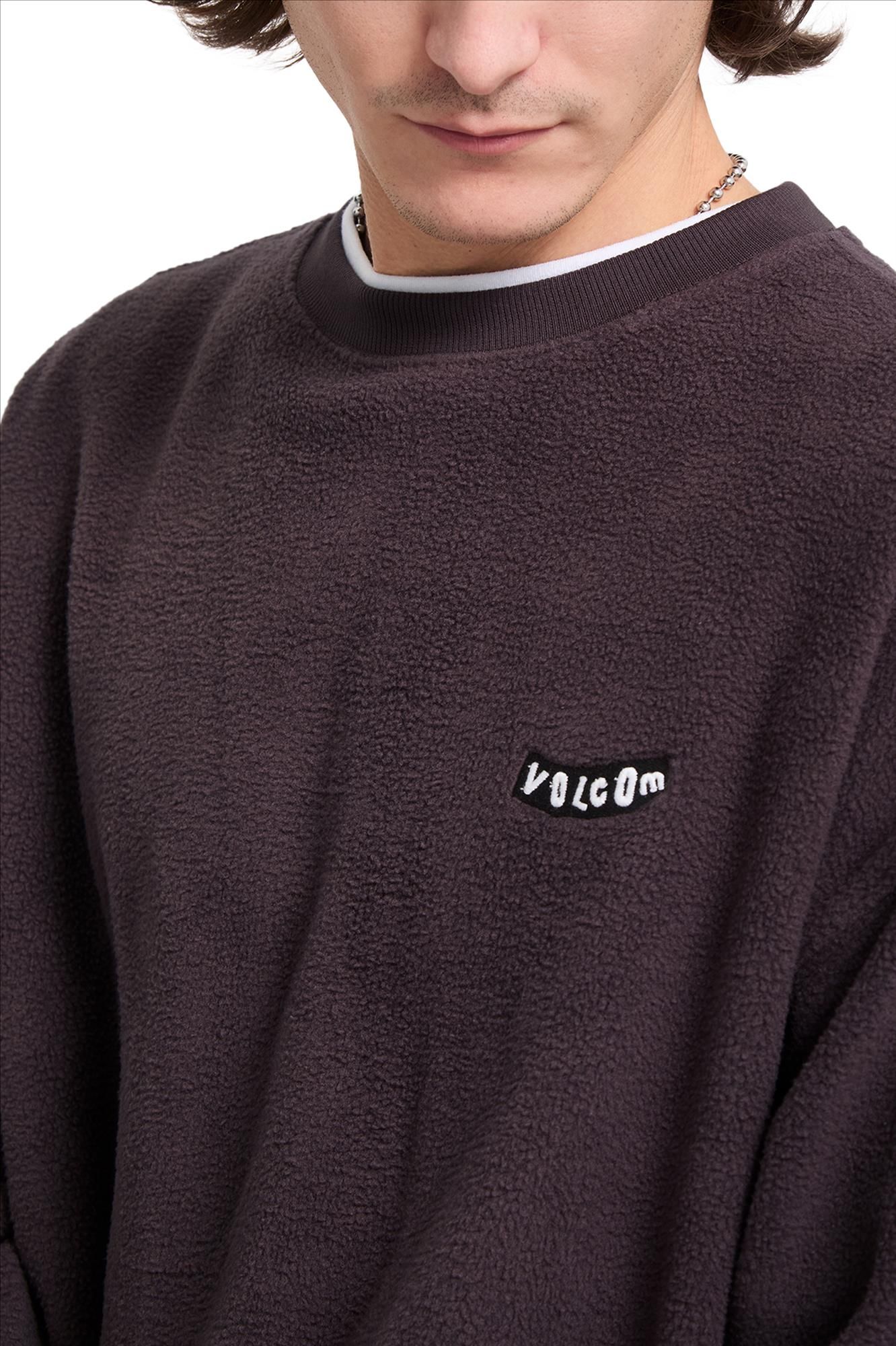 Volcom - Bruinpaarse Too Kool sweater
