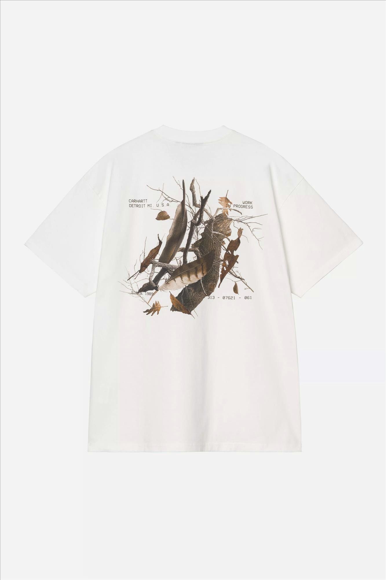 Carhartt WIP - Witte Feather Progress T-shirt