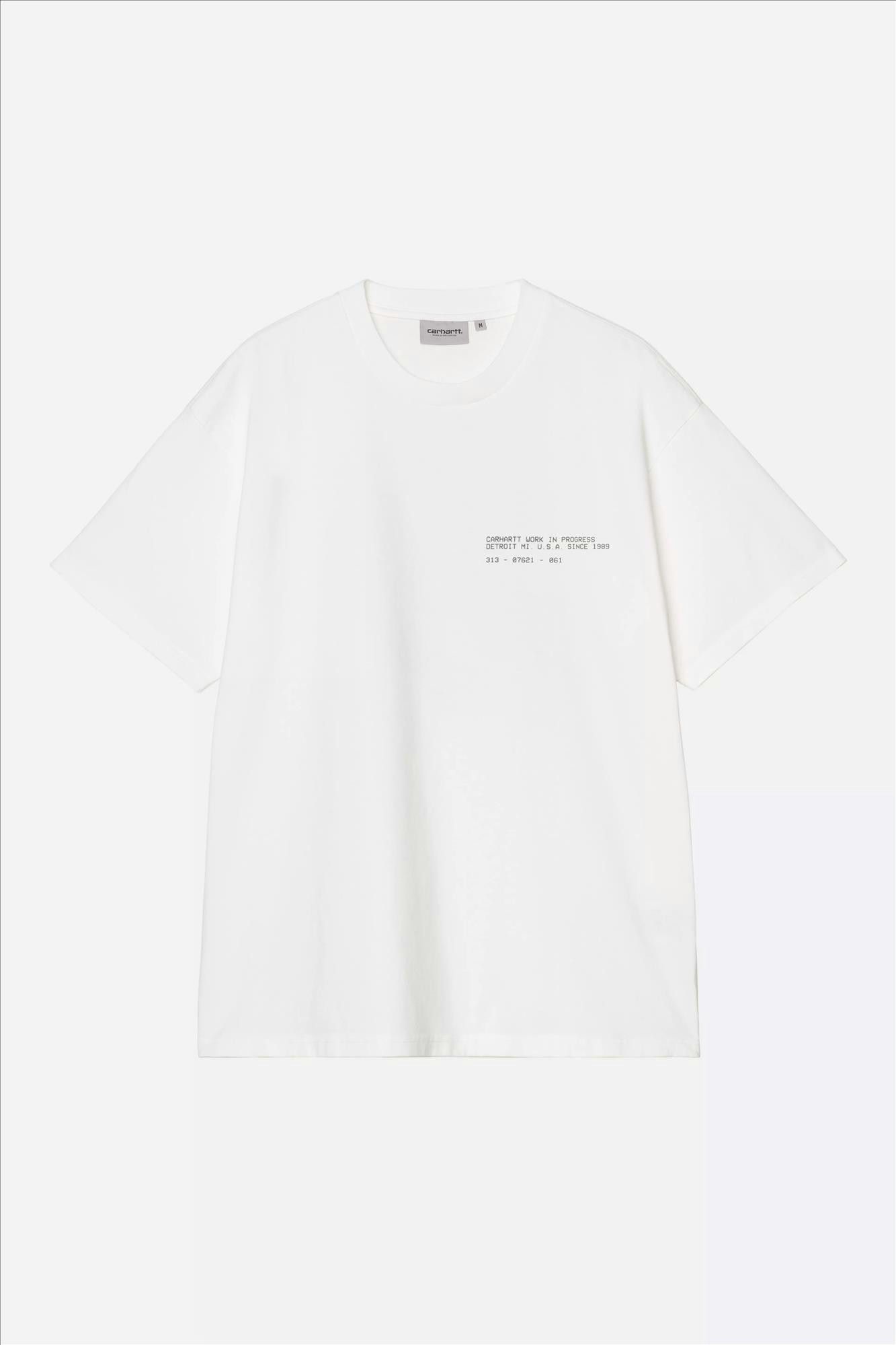 Carhartt WIP - Witte Feather Progress T-shirt