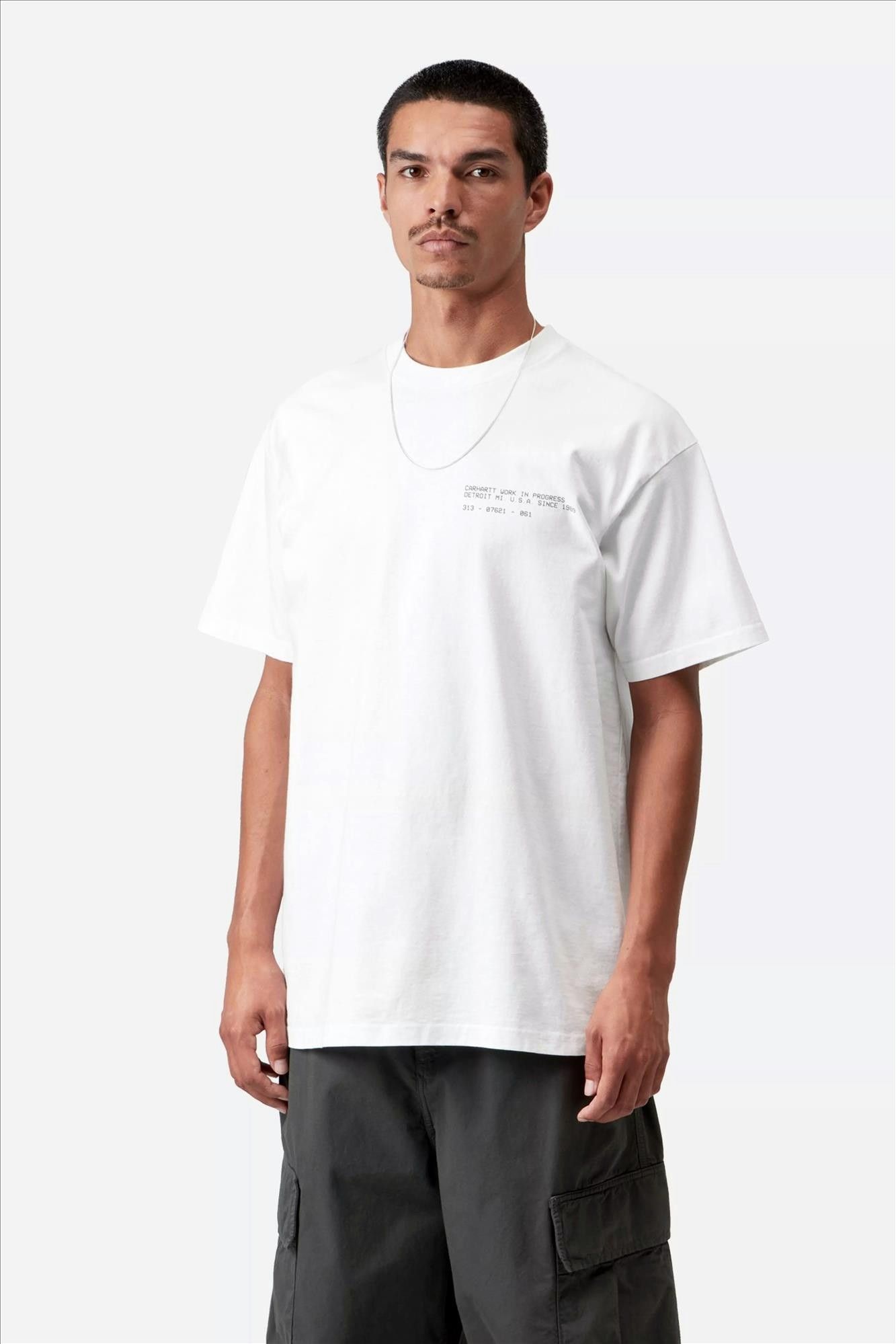 Carhartt WIP - Witte Feather Progress T-shirt