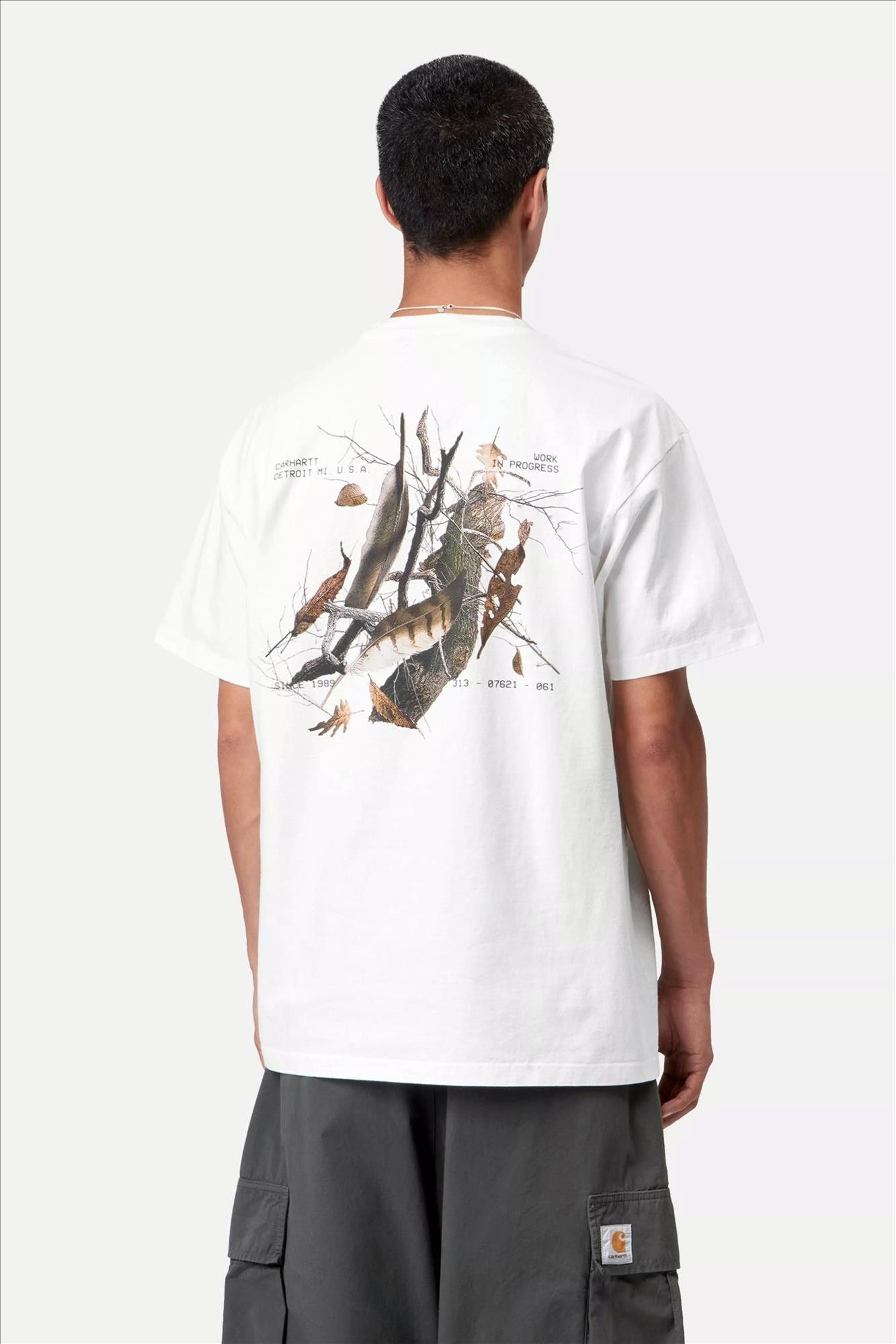 Carhartt WIP - Witte Feather Progress T-shirt