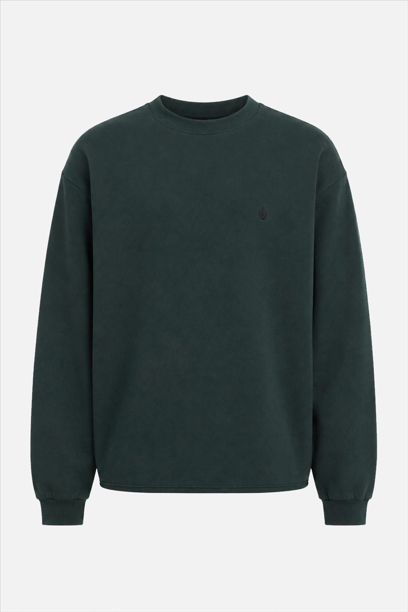 Volcom - Donkergroene Single Stone sweater