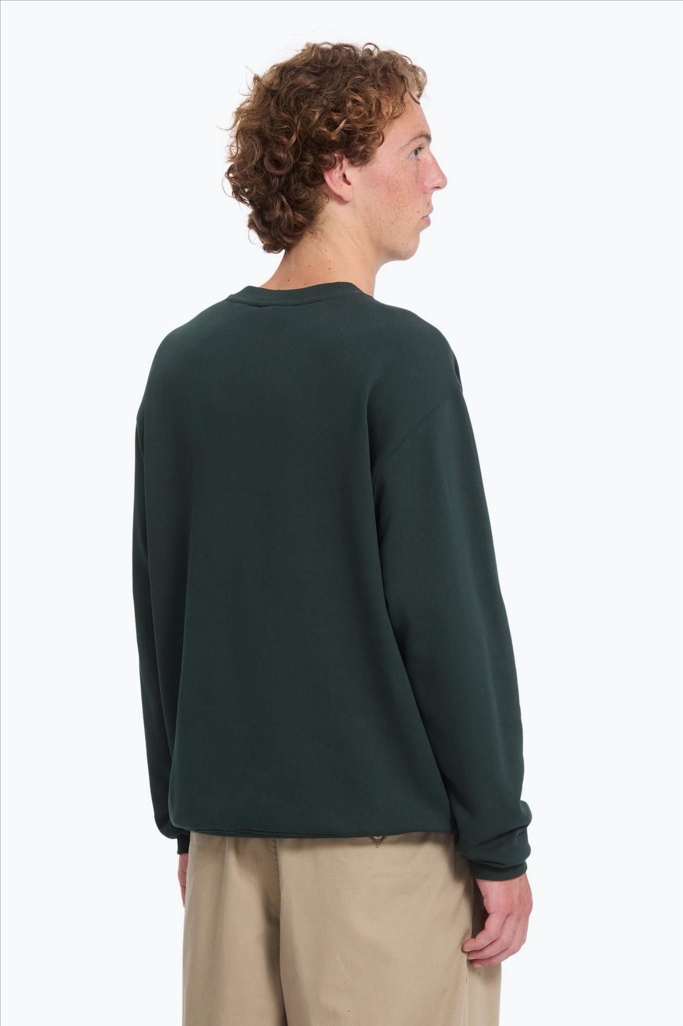 Volcom - Donkergroene Single Stone sweater