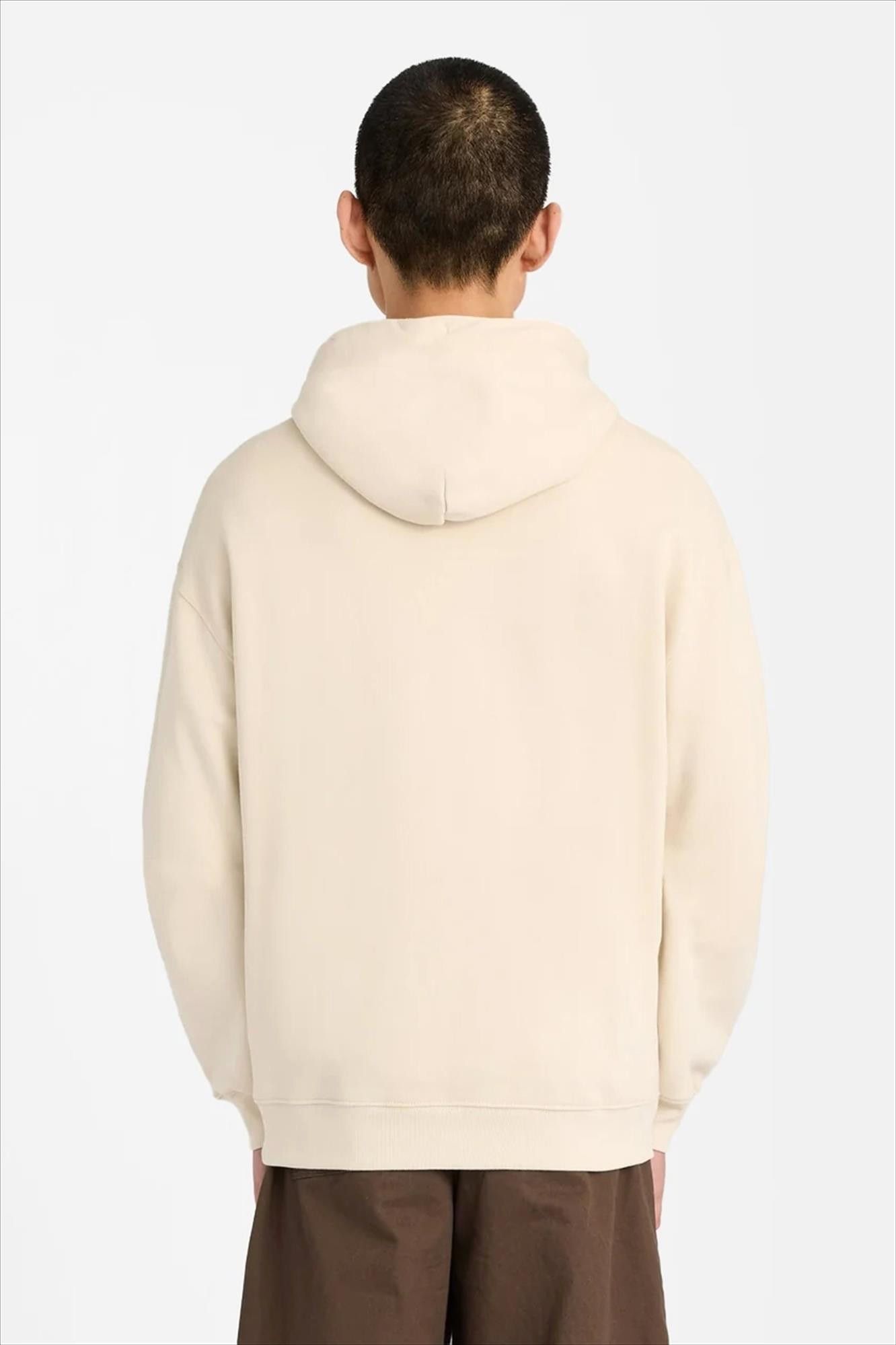 Lyle & Scott - Ecru Heavyweight Loopback hoodie