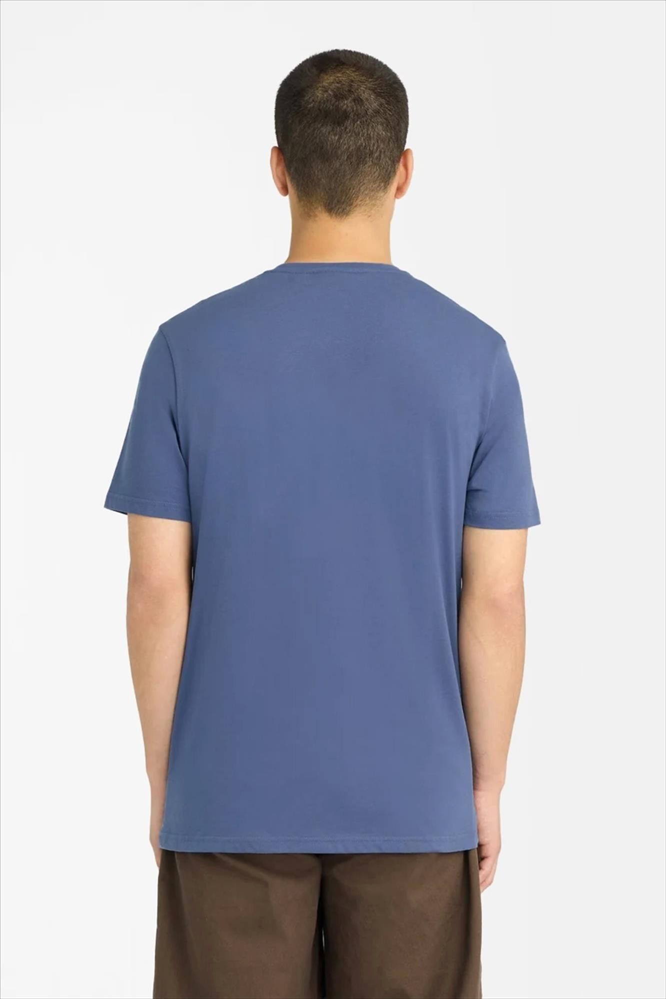 Lyle & Scott - Paarsblauwe Superfine T-shirt