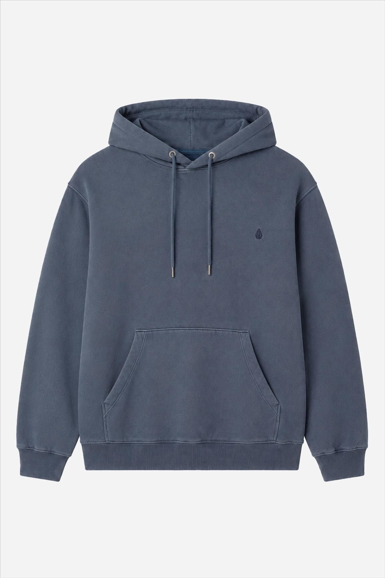 Volcom - Grijsblauwe Single Stone hoodie