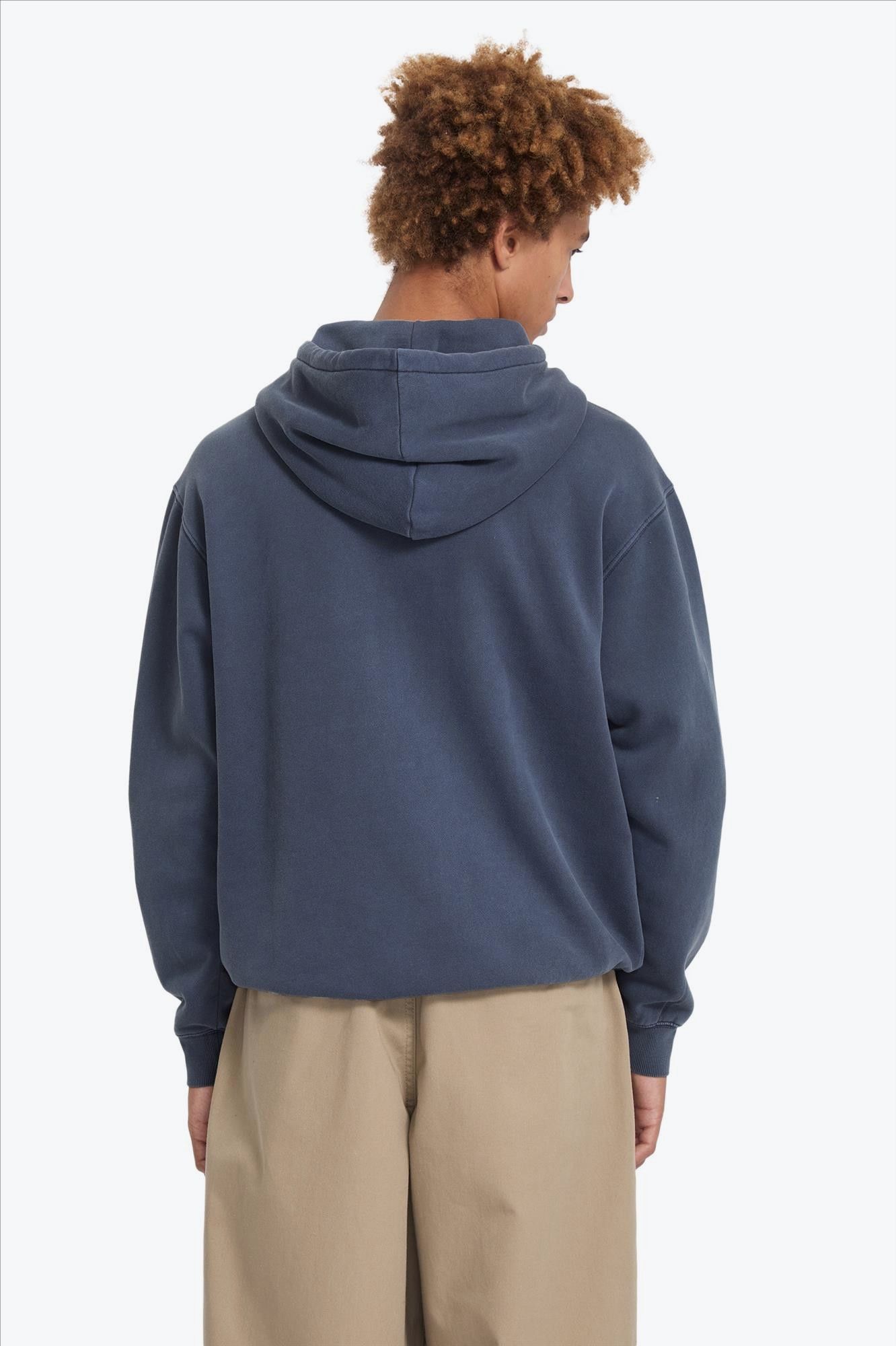 Volcom - Grijsblauwe Single Stone hoodie