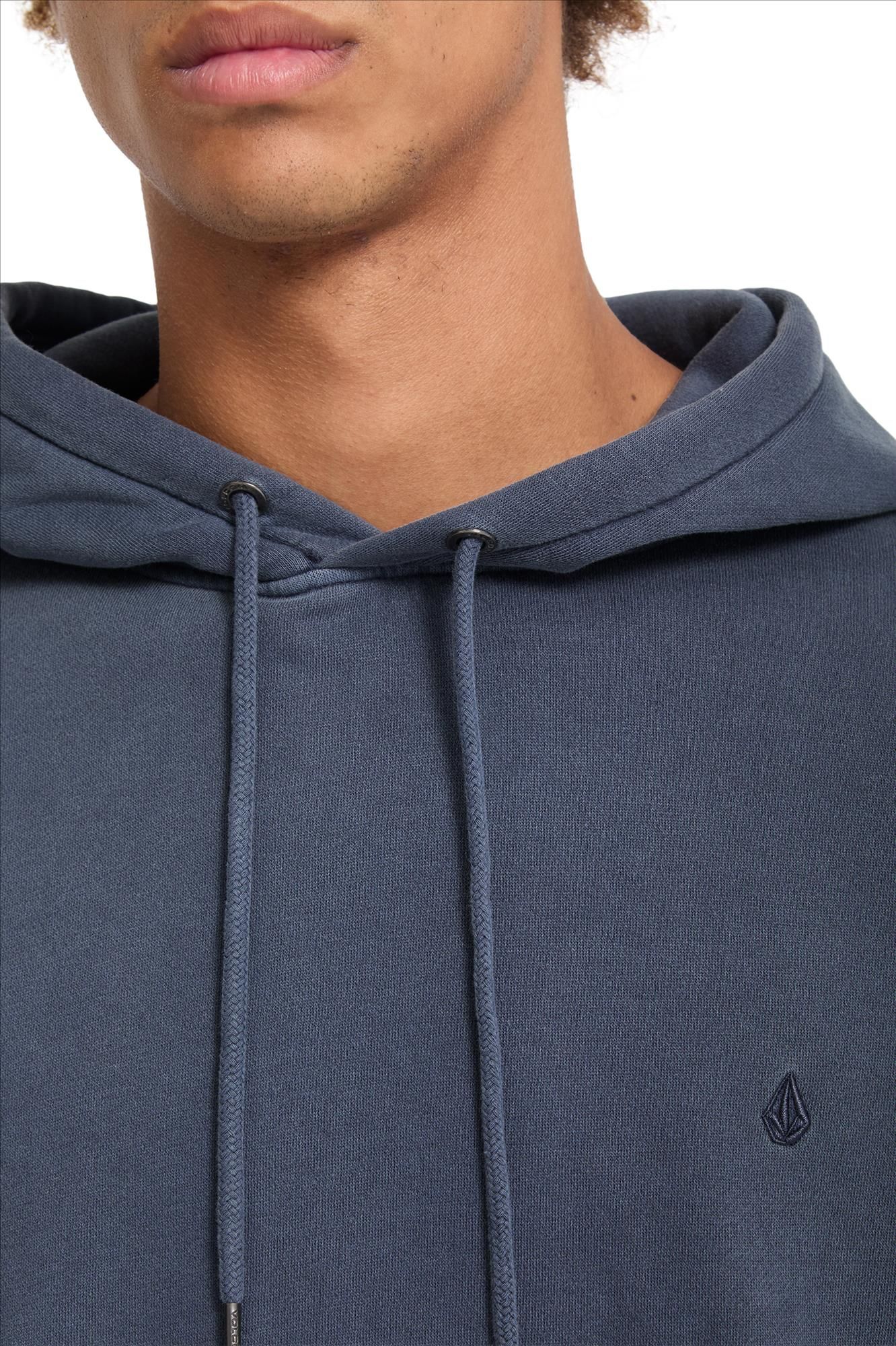 Volcom - Grijsblauwe Single Stone hoodie